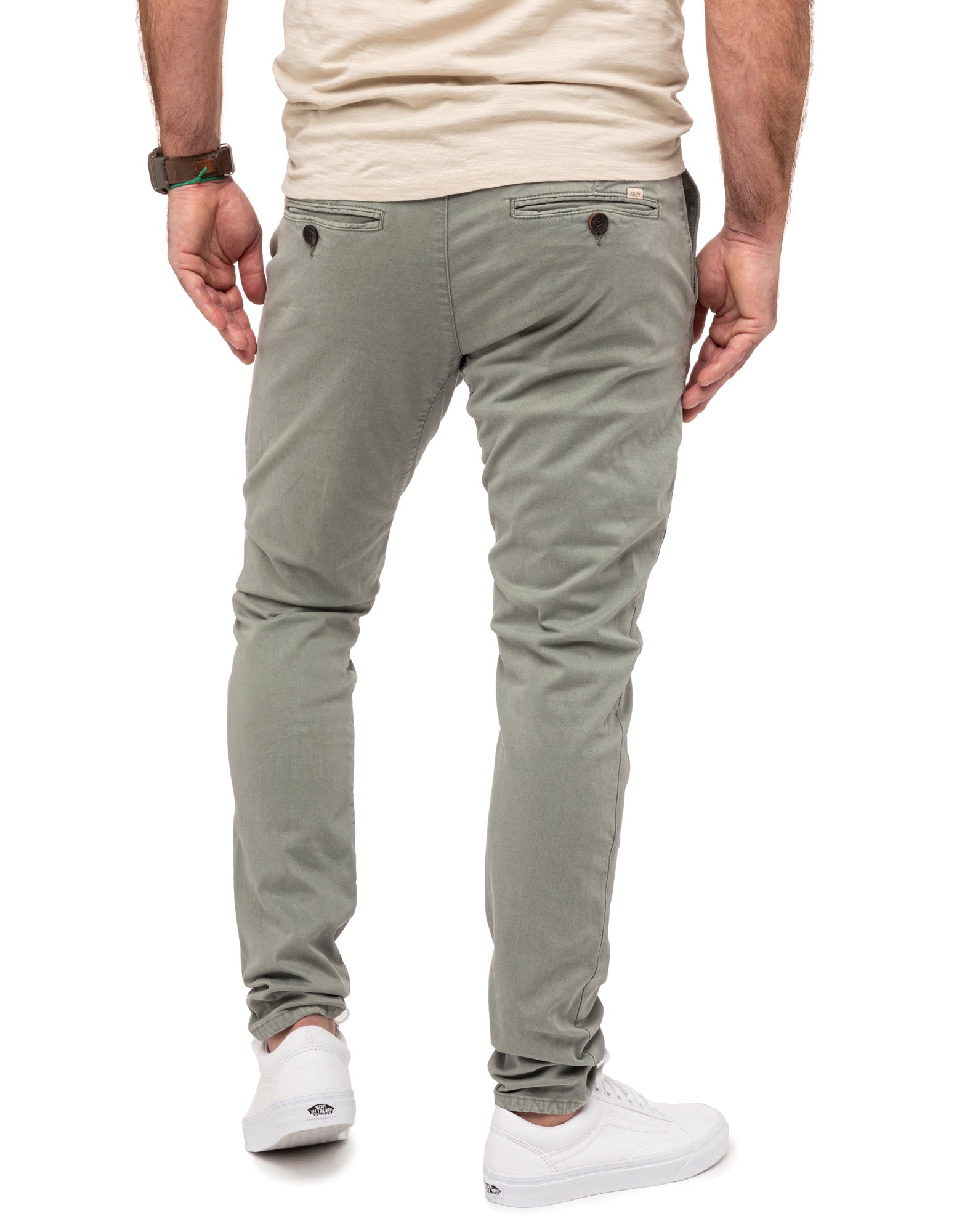 dening chino jade PULLIN en coton