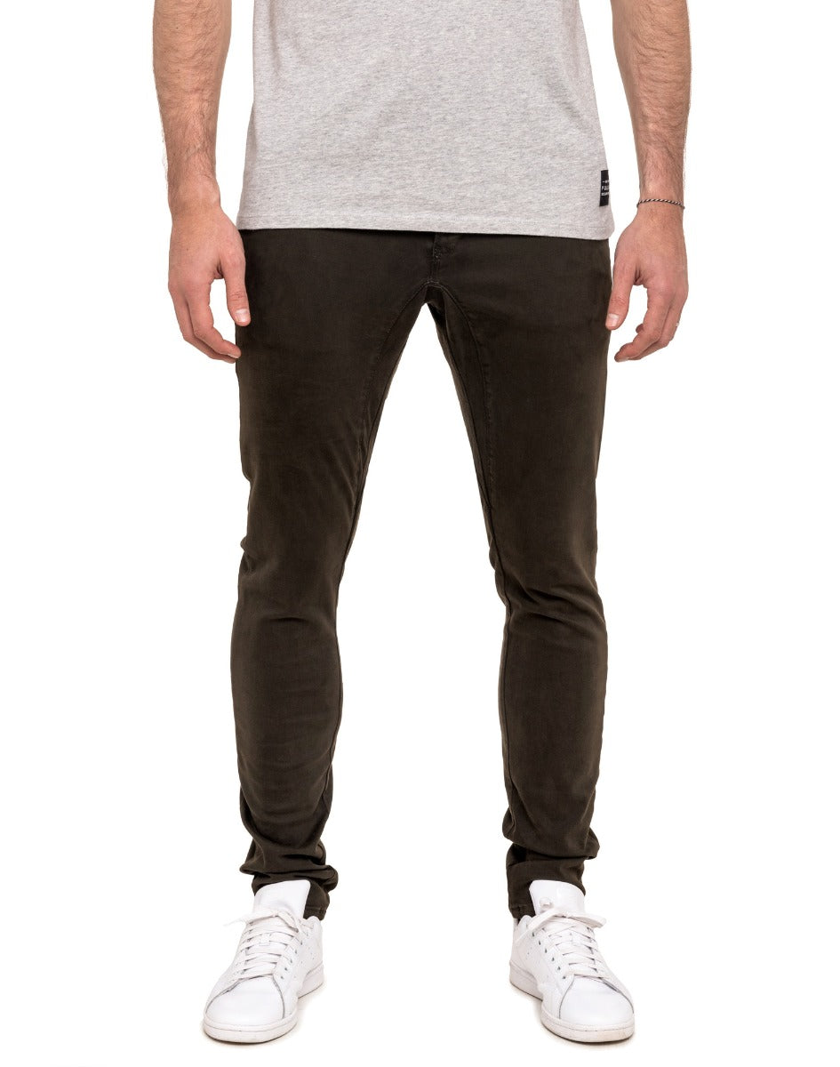 dening chino khaki PULLIN en coton