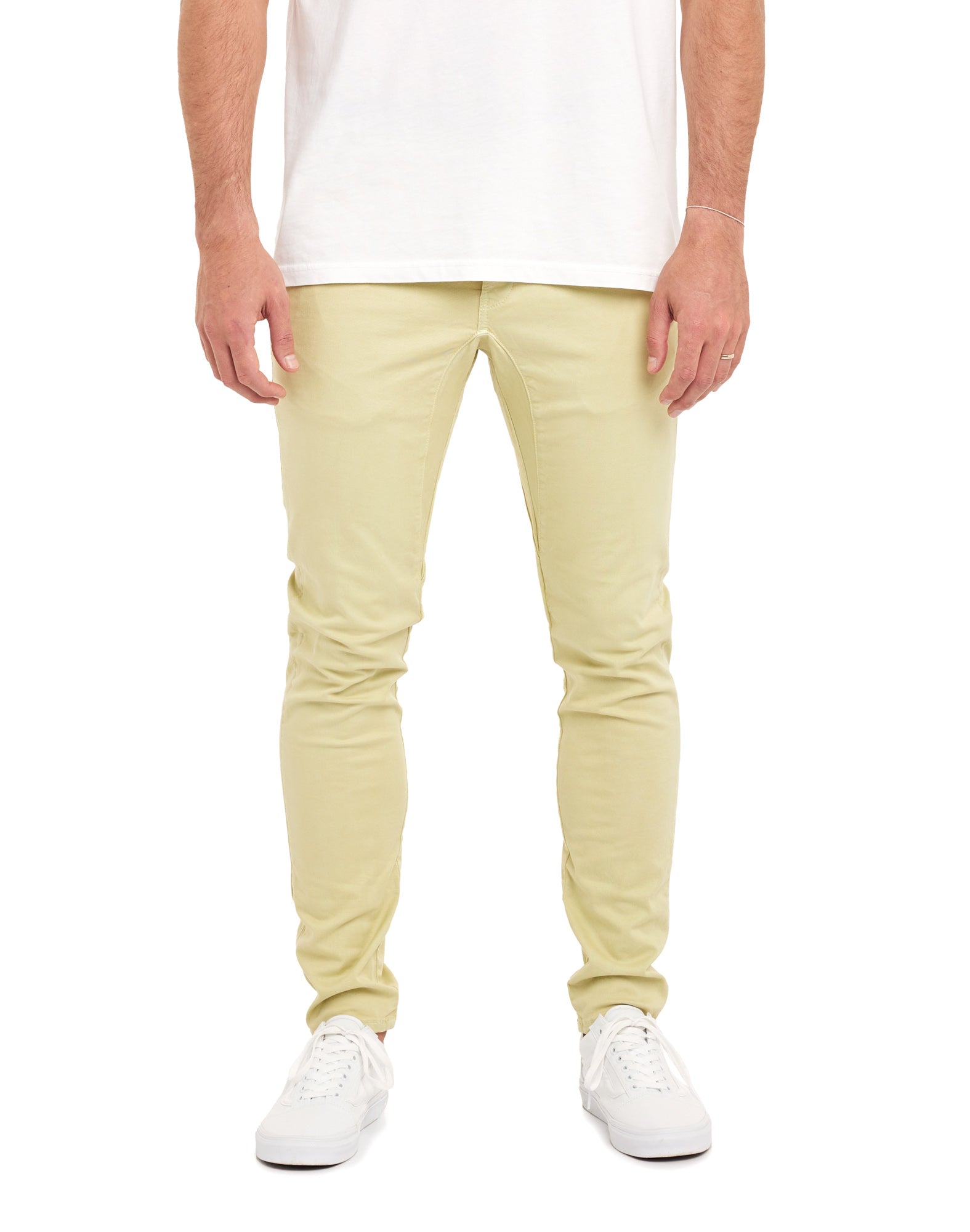 pantalon chino lemongrass PULLIN en coton