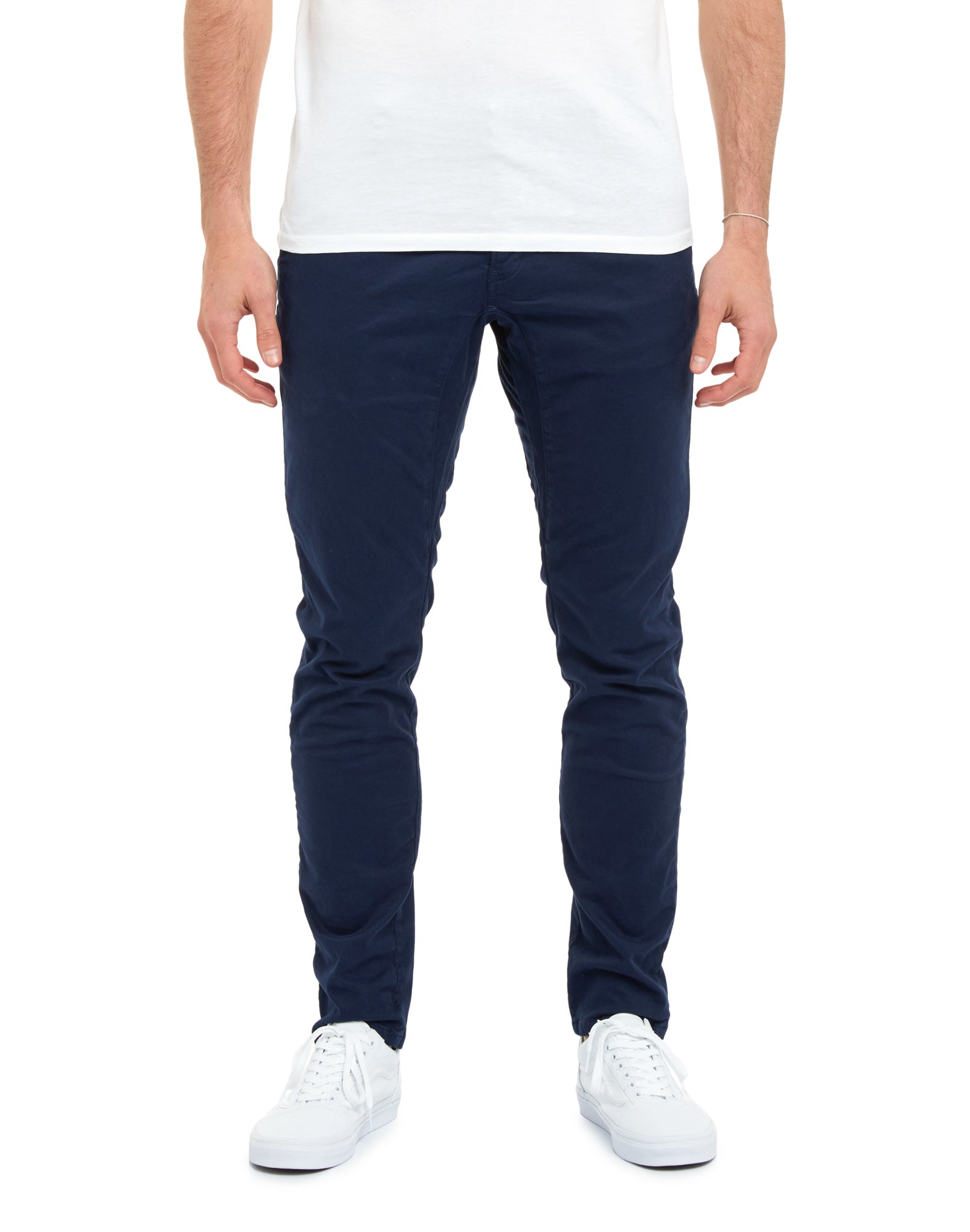 pantalon chino marine PULLIN en coton