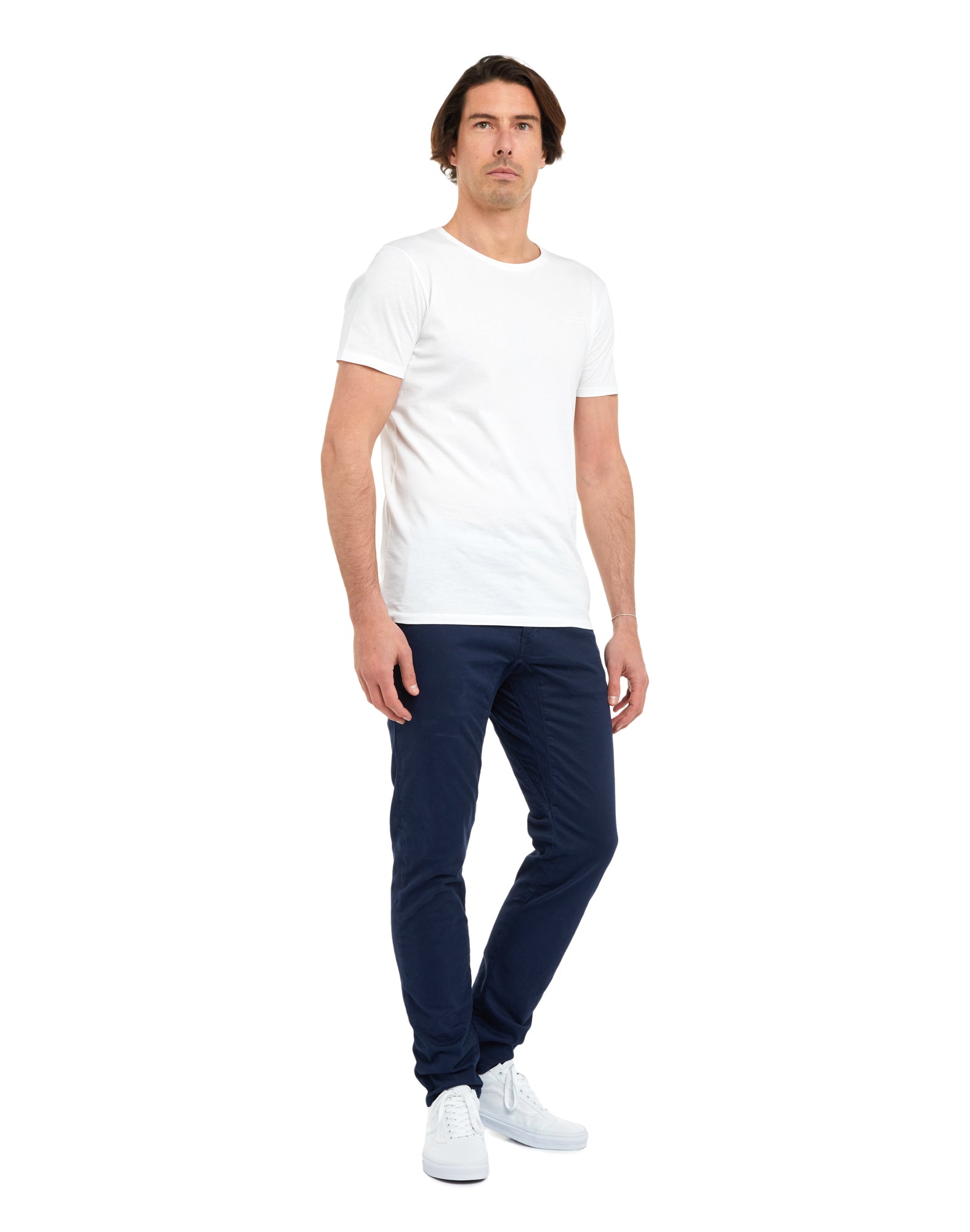 pantalon chino marine PULLIN en coton