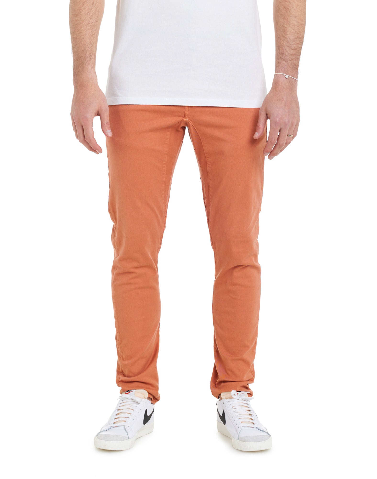 pantalon chino melon PULLIN en coton