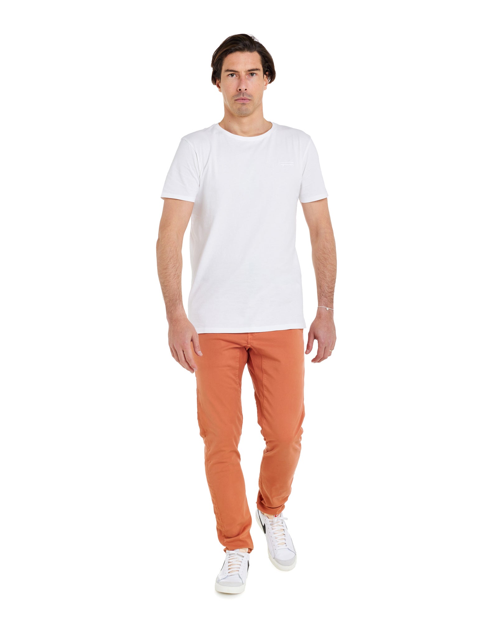 pantalon chino melon PULLIN en coton