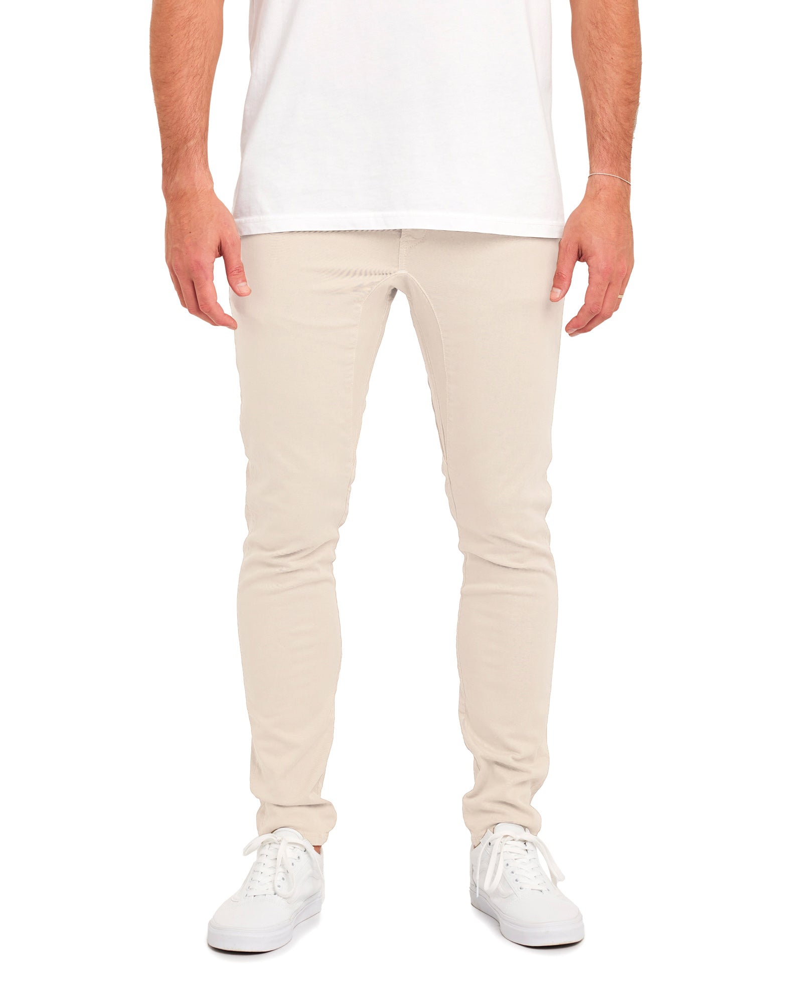 pantalon chino natural PULLIN en coton