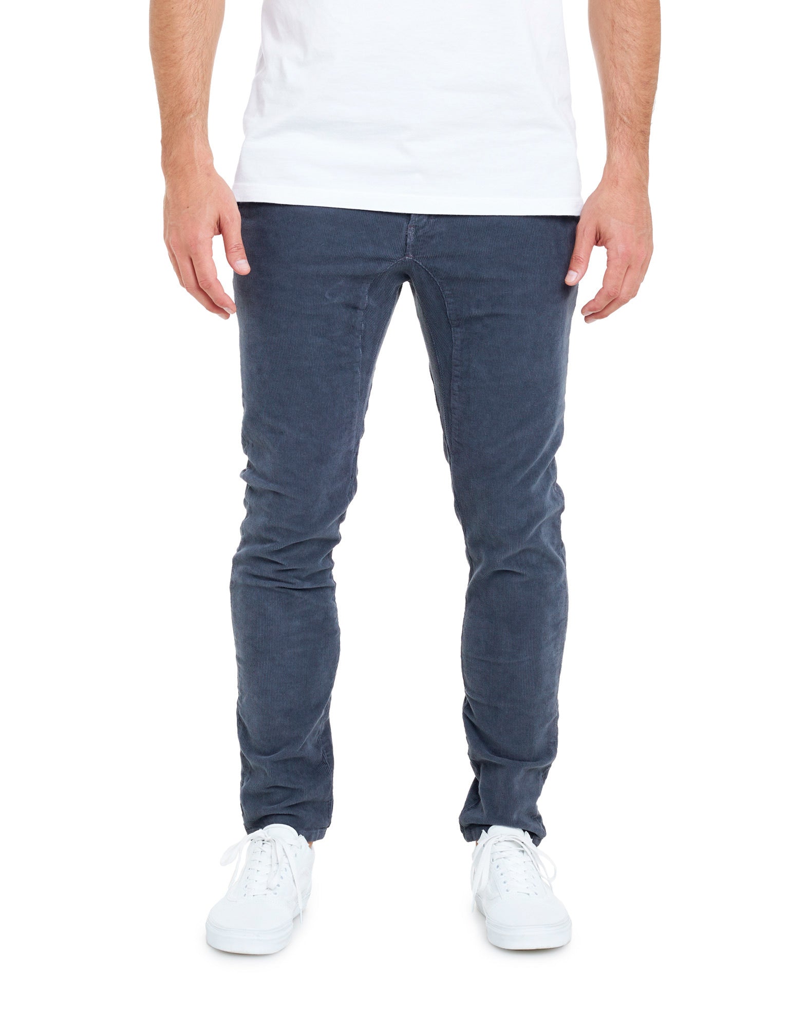 pantalon chino velours abyss PULLIN en coton