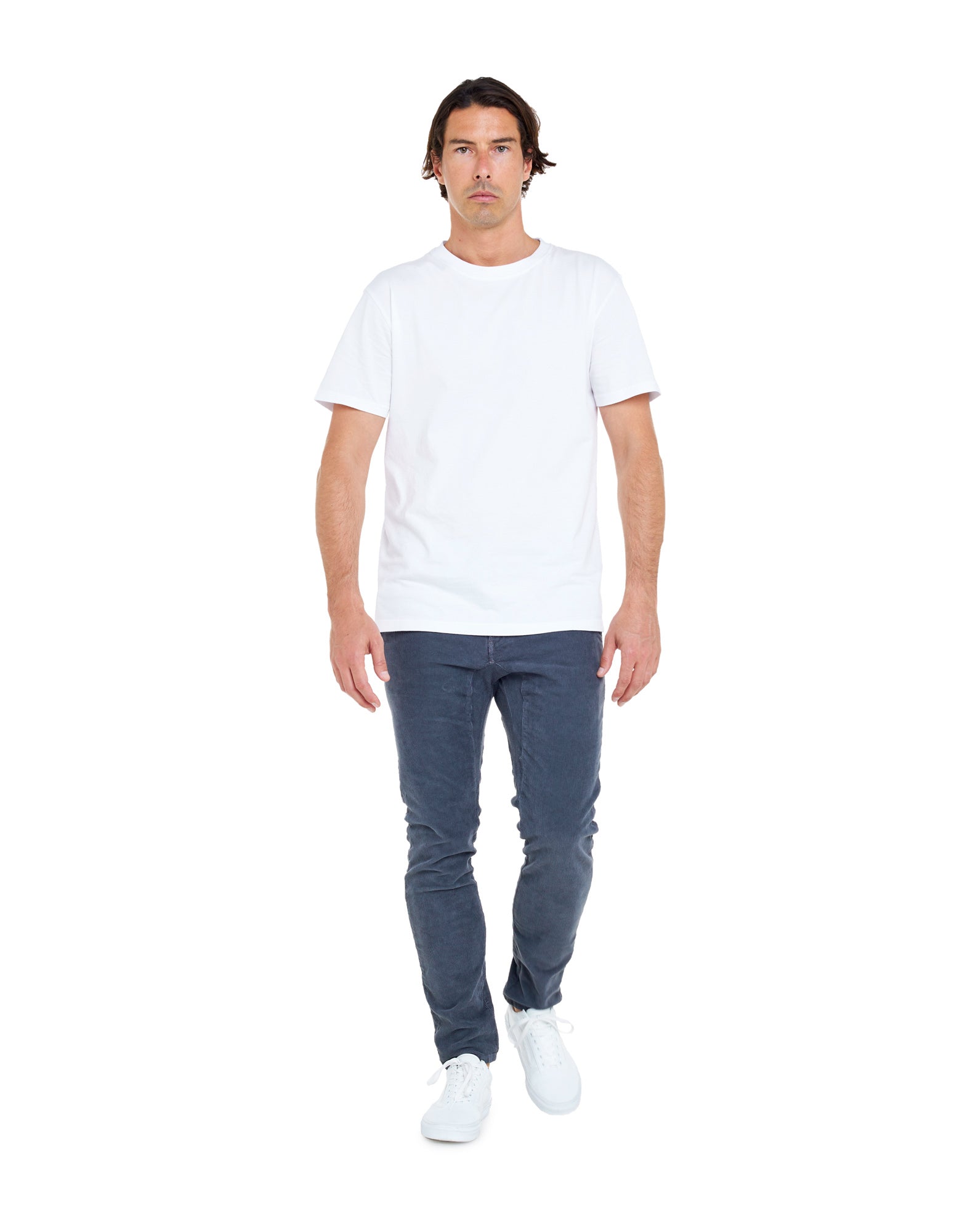 pantalon chino velours abyss PULLIN en coton