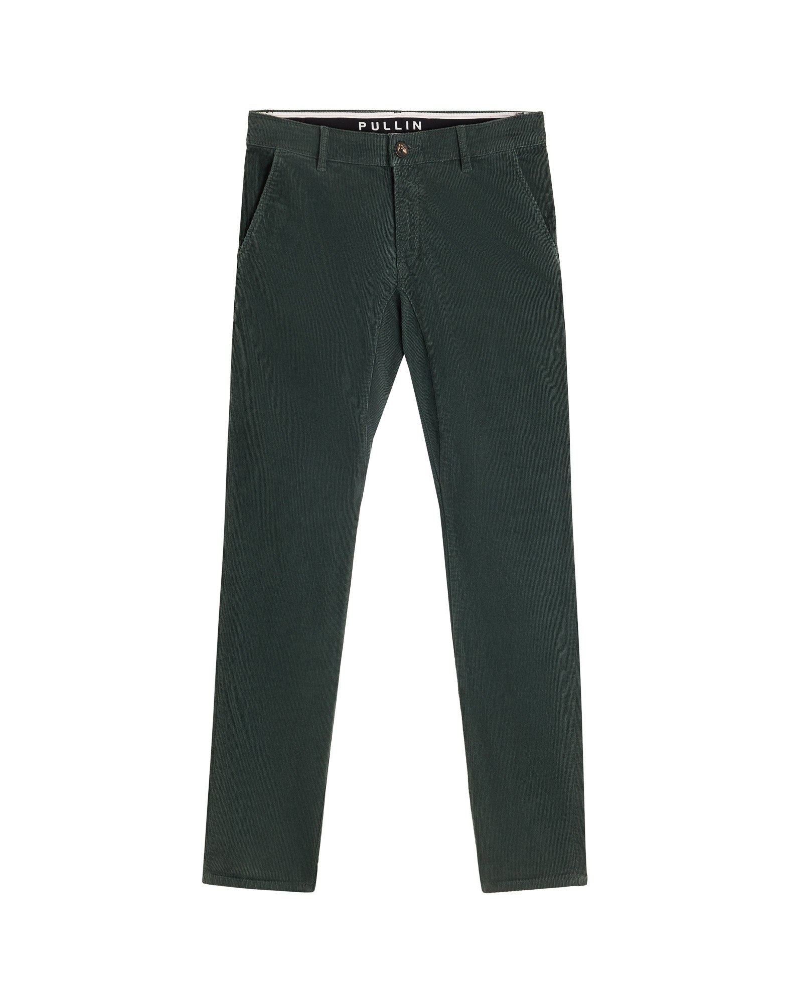 pantalon chino velours deepforest PULLIN en coton