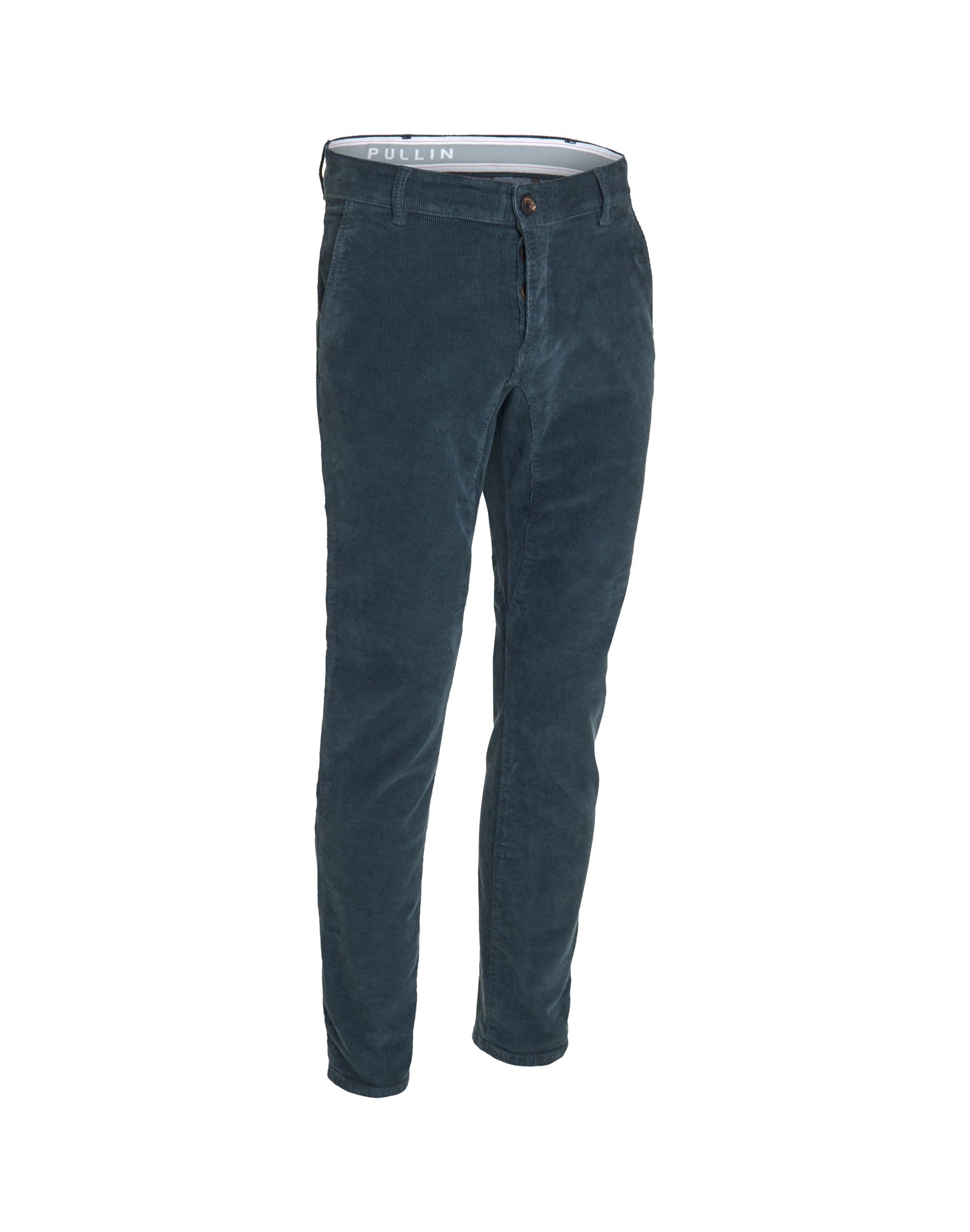 pantalon chino velours deepforest PULLIN en coton