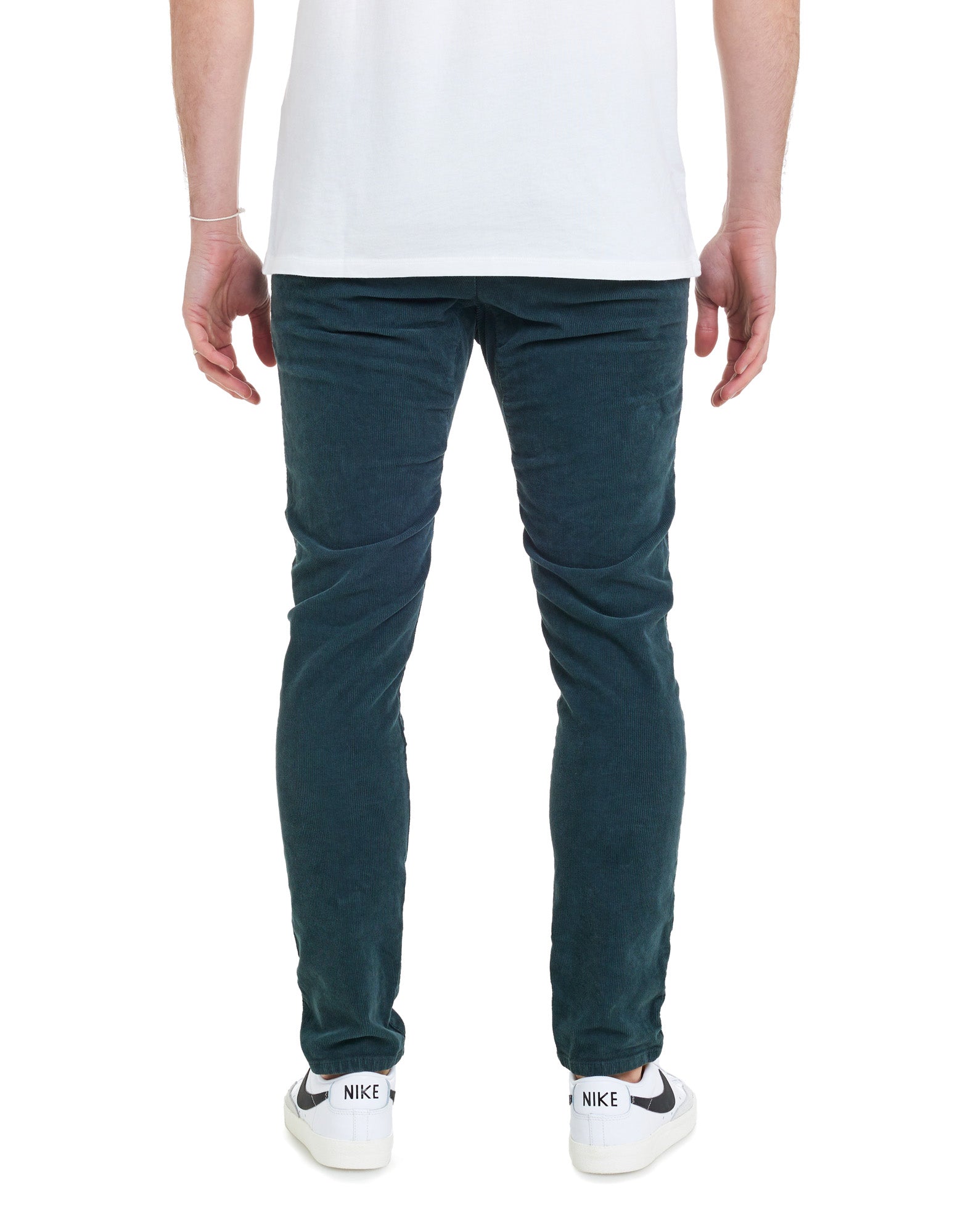 pantalon chino velours deepforest PULLIN en coton