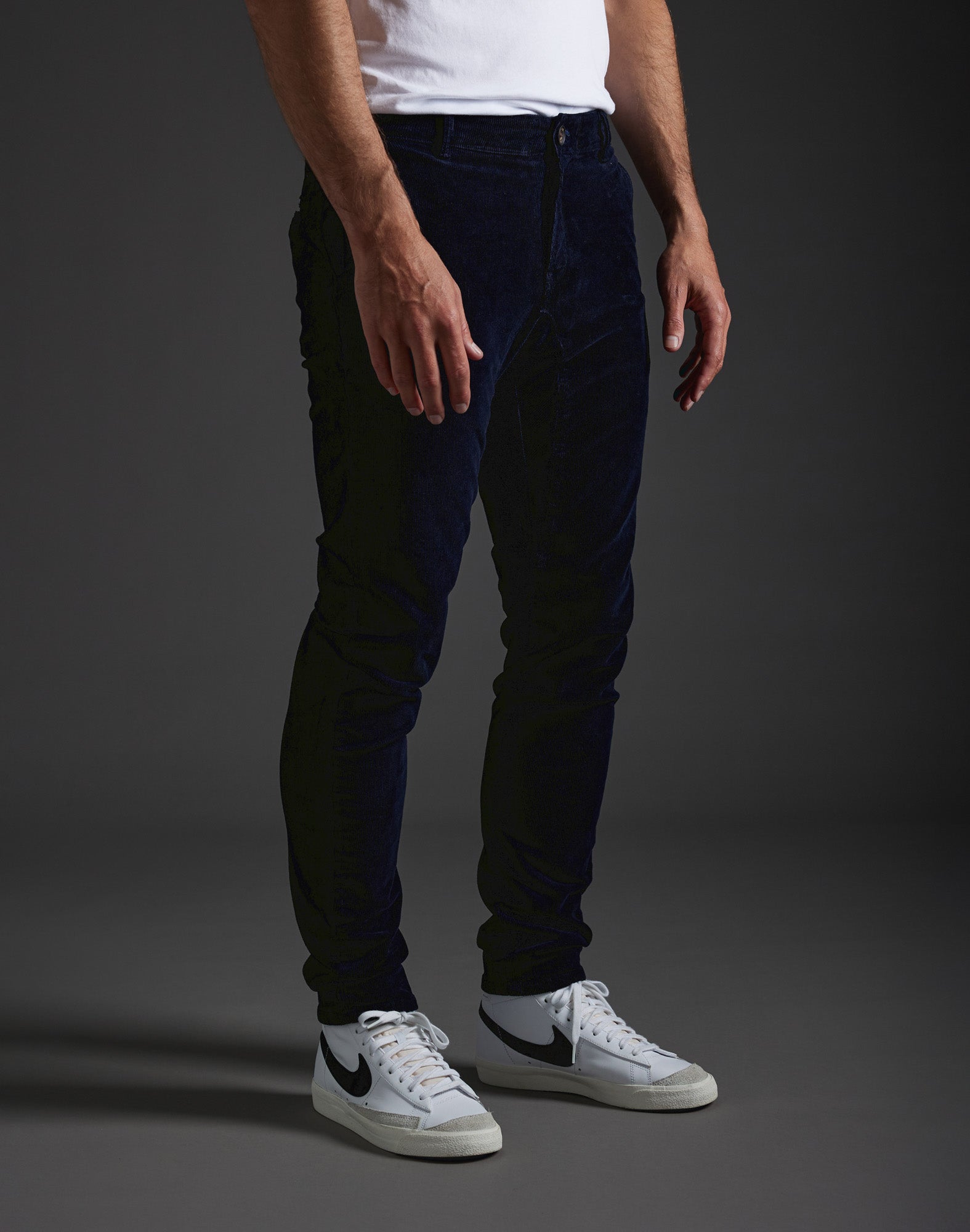 pantalon chino velours roydisco PULLIN en coton