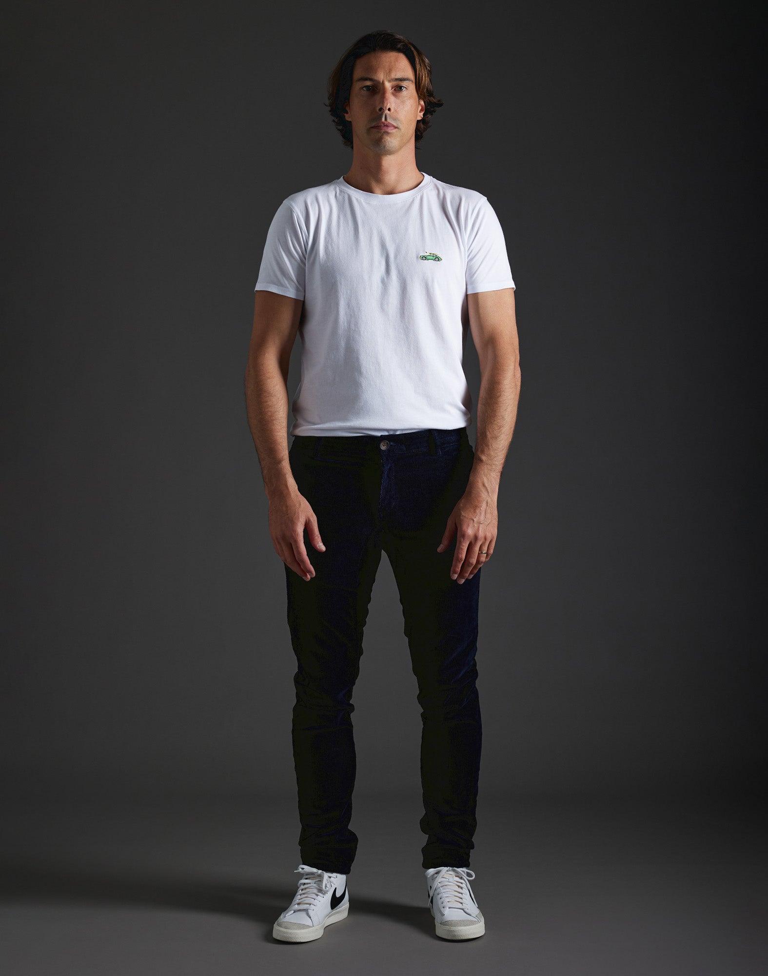 pantalon chino velours roydisco PULLIN en coton