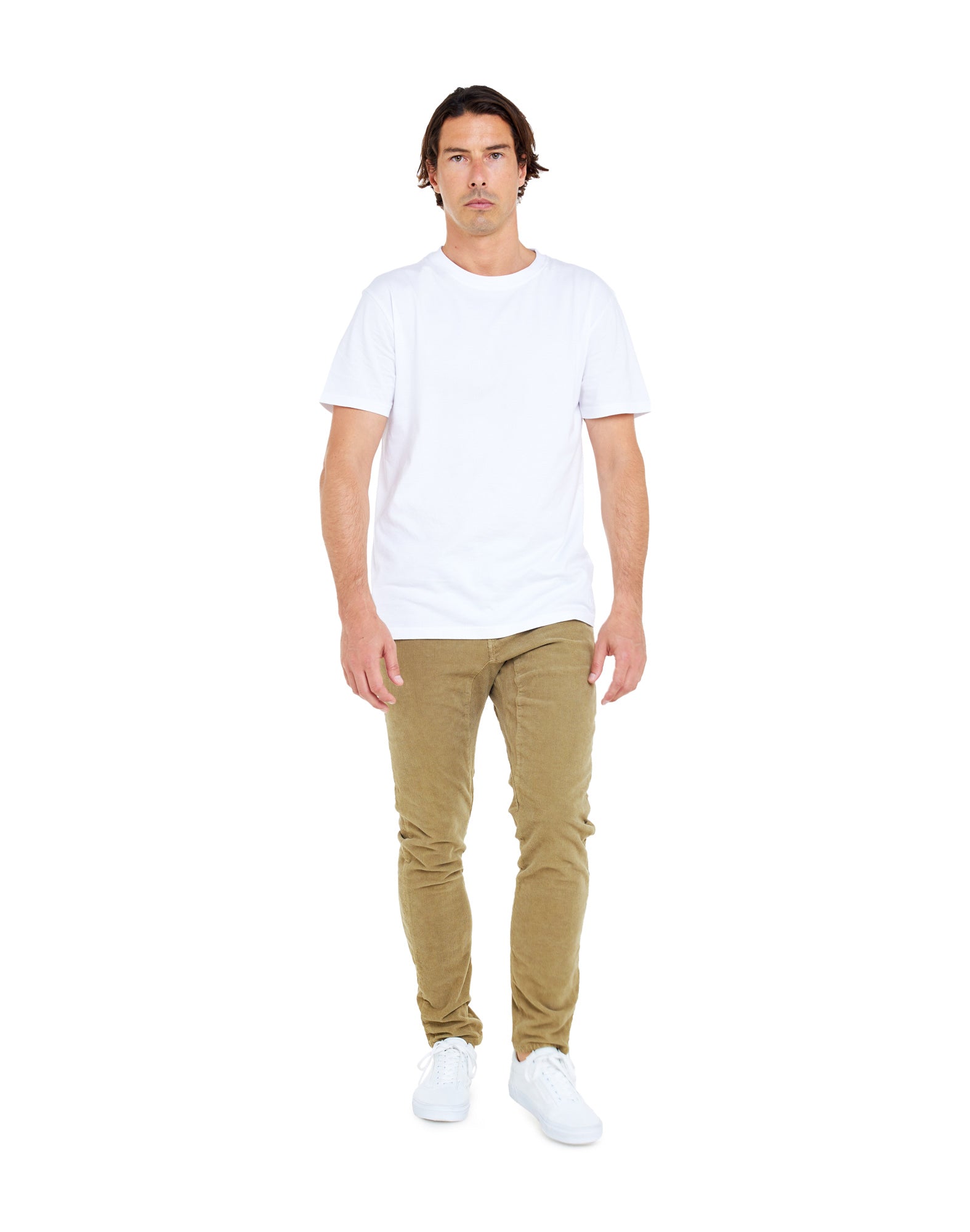 pantalon chino velours land PULLIN en coton