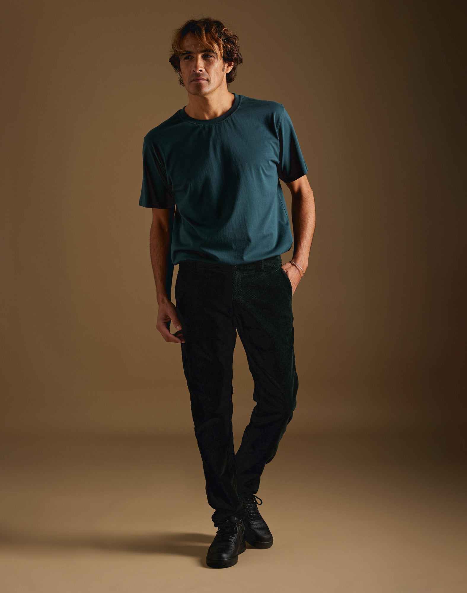 pantalon chino velours royleaf PULLIN en coton