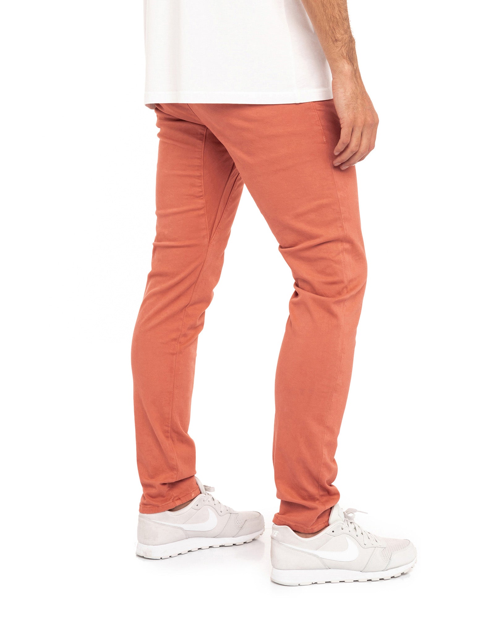 pantalon chino salmon PULLIN en coton
