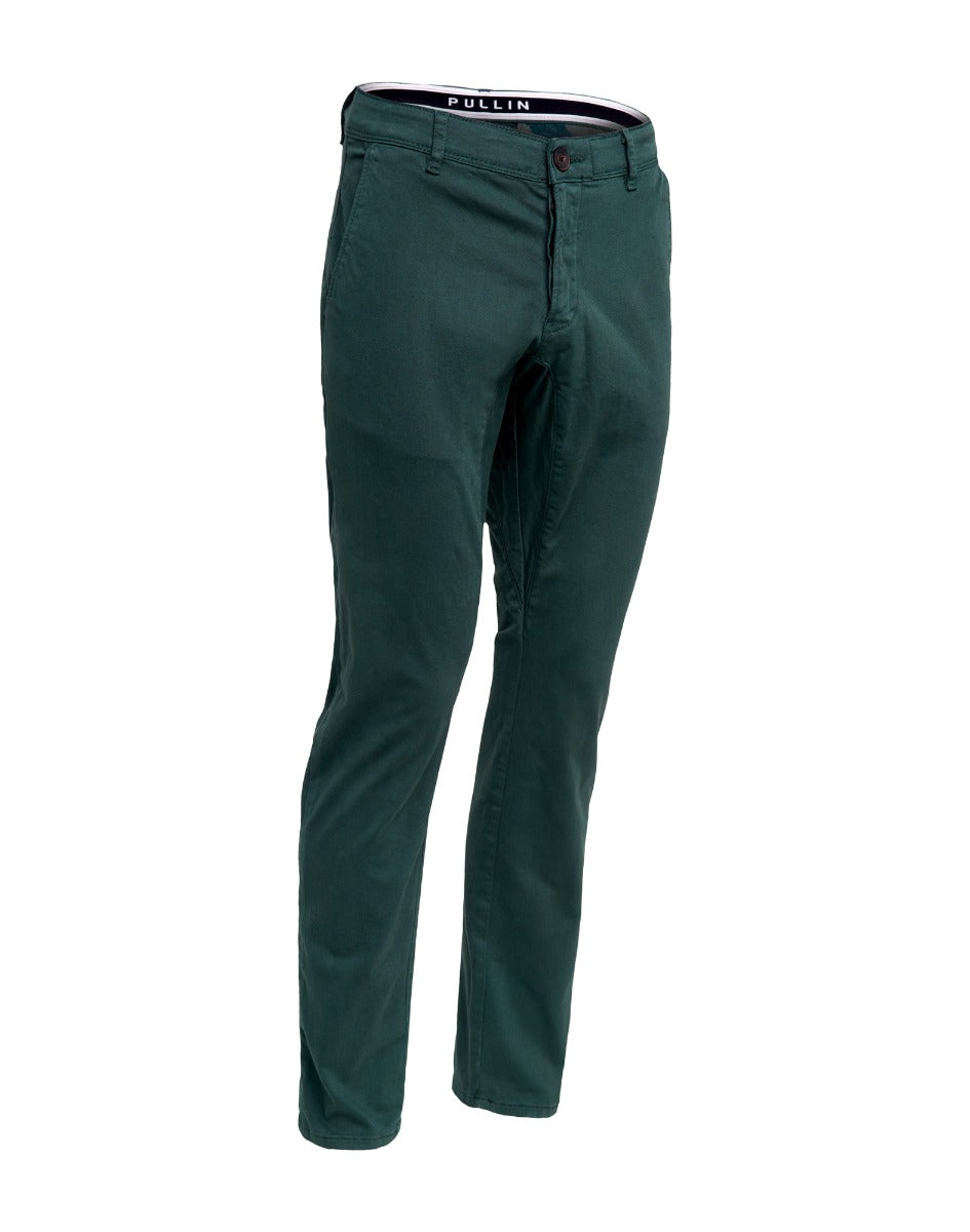 pantalon chino sapin PULLIN en coton
