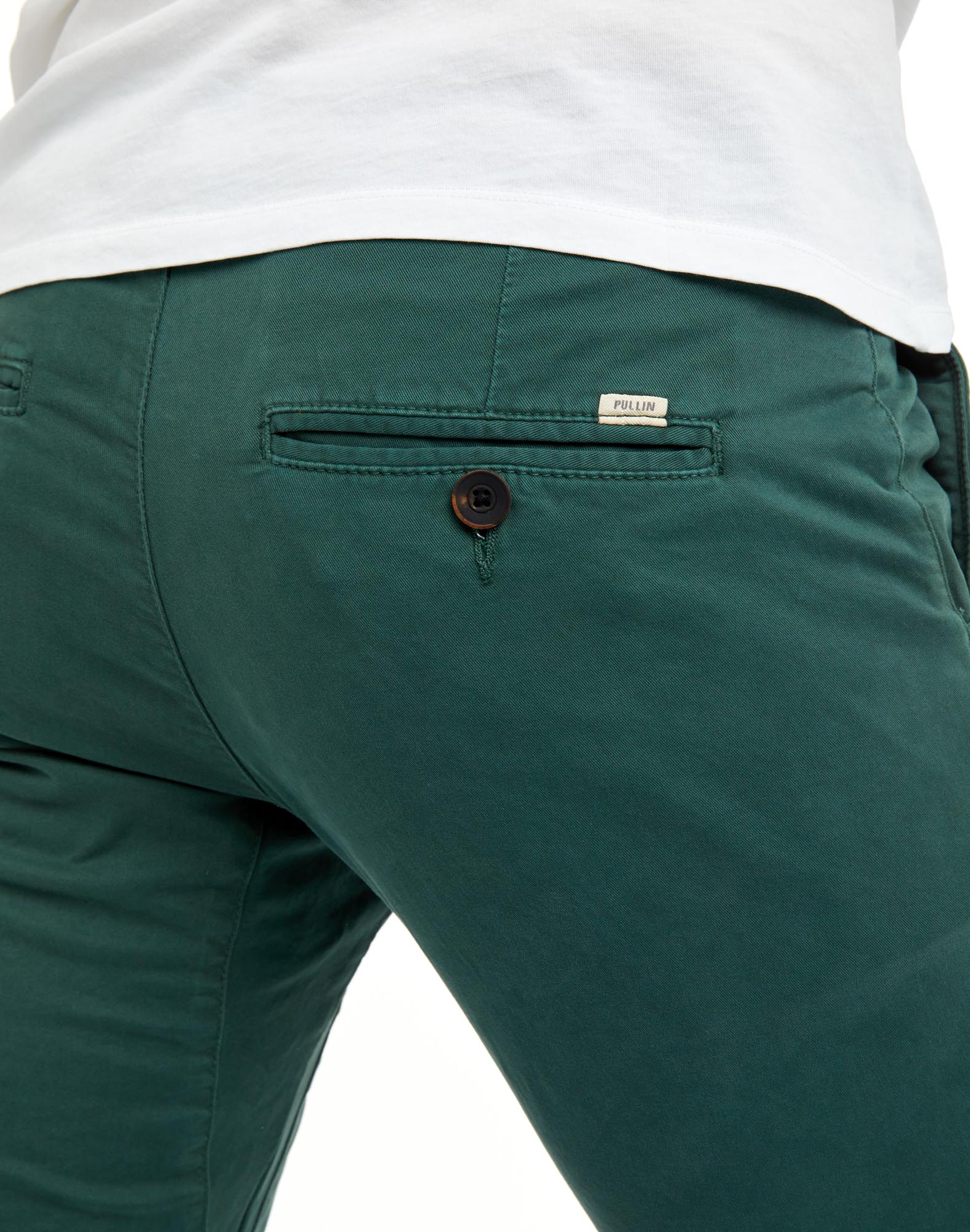 pantalon chino sapin PULLIN en coton