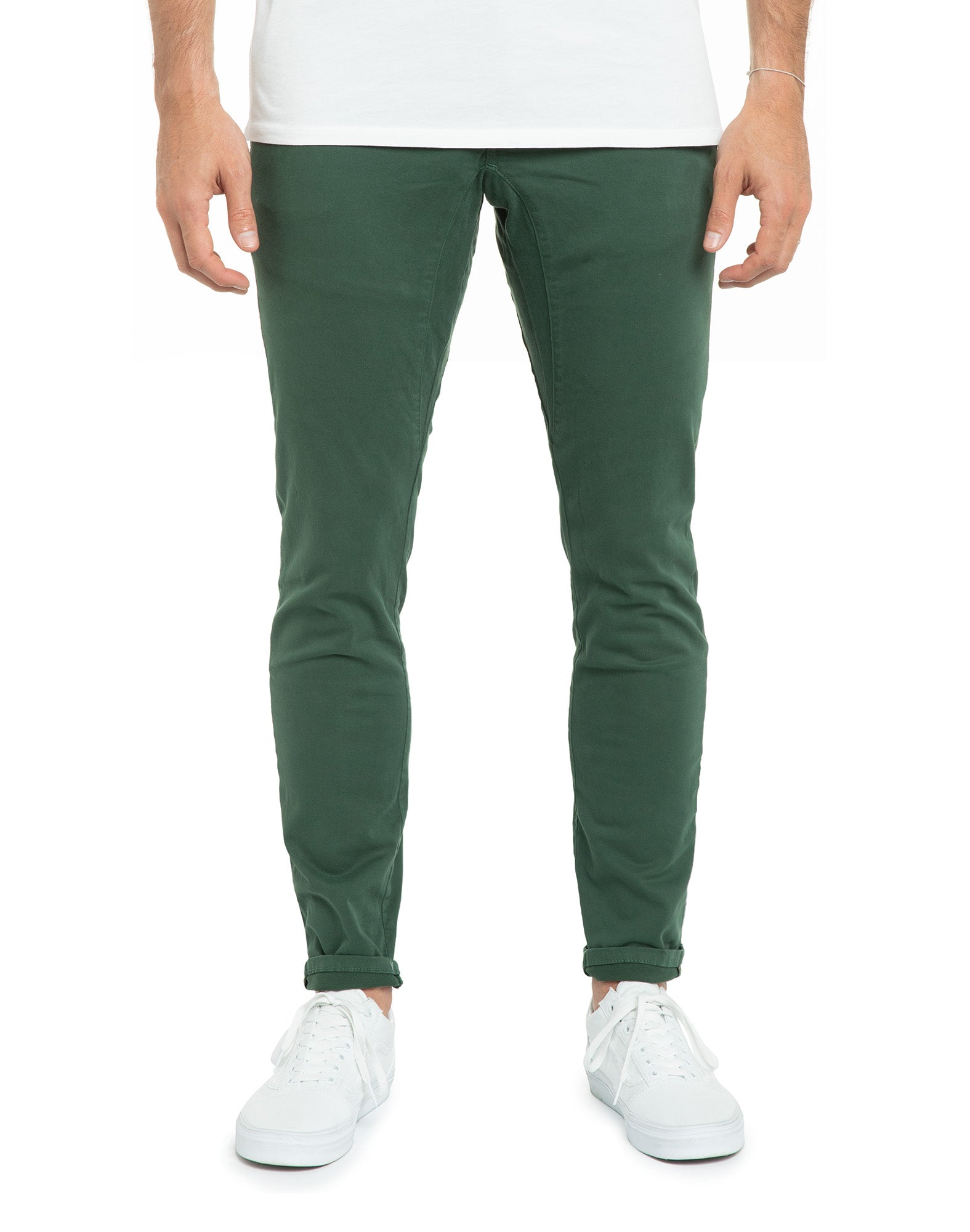 pantalon chino sapin PULLIN en coton