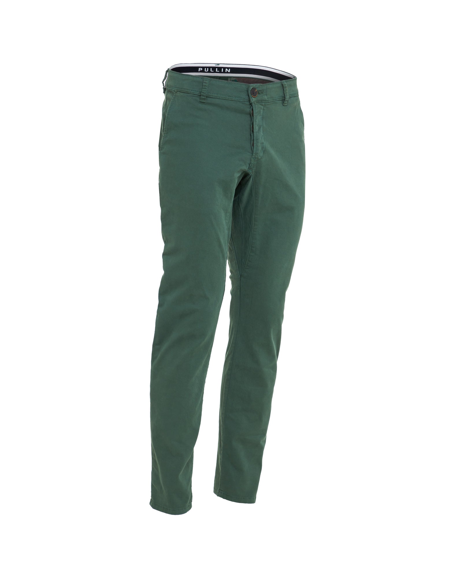 pantalon chino sapin PULLIN en coton
