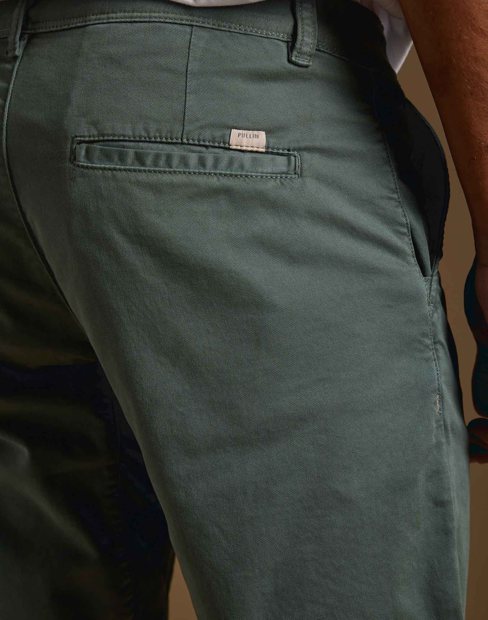 pantalon chino sky PULLIN en coton