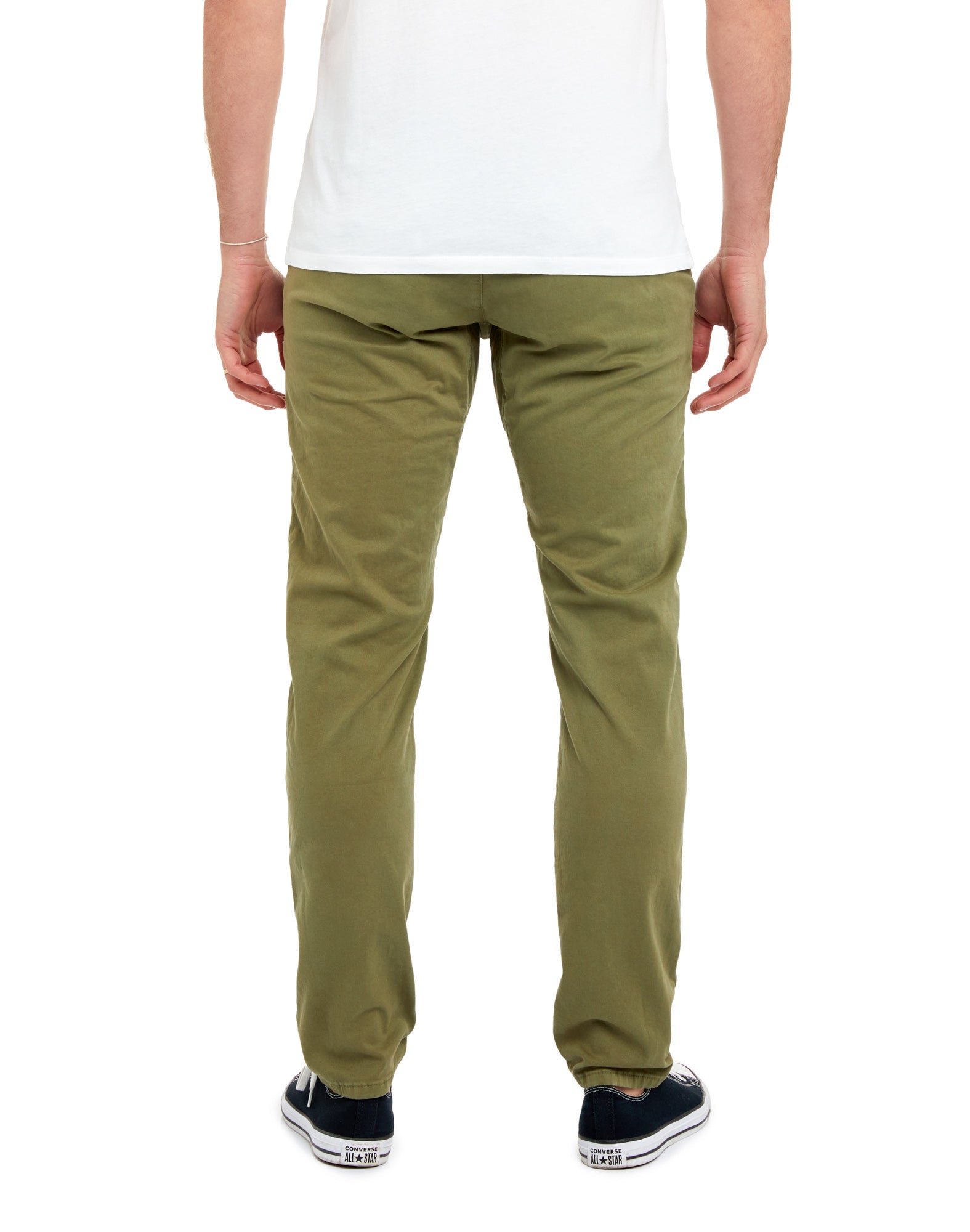 pantalon chino verdi PULLIN en coton