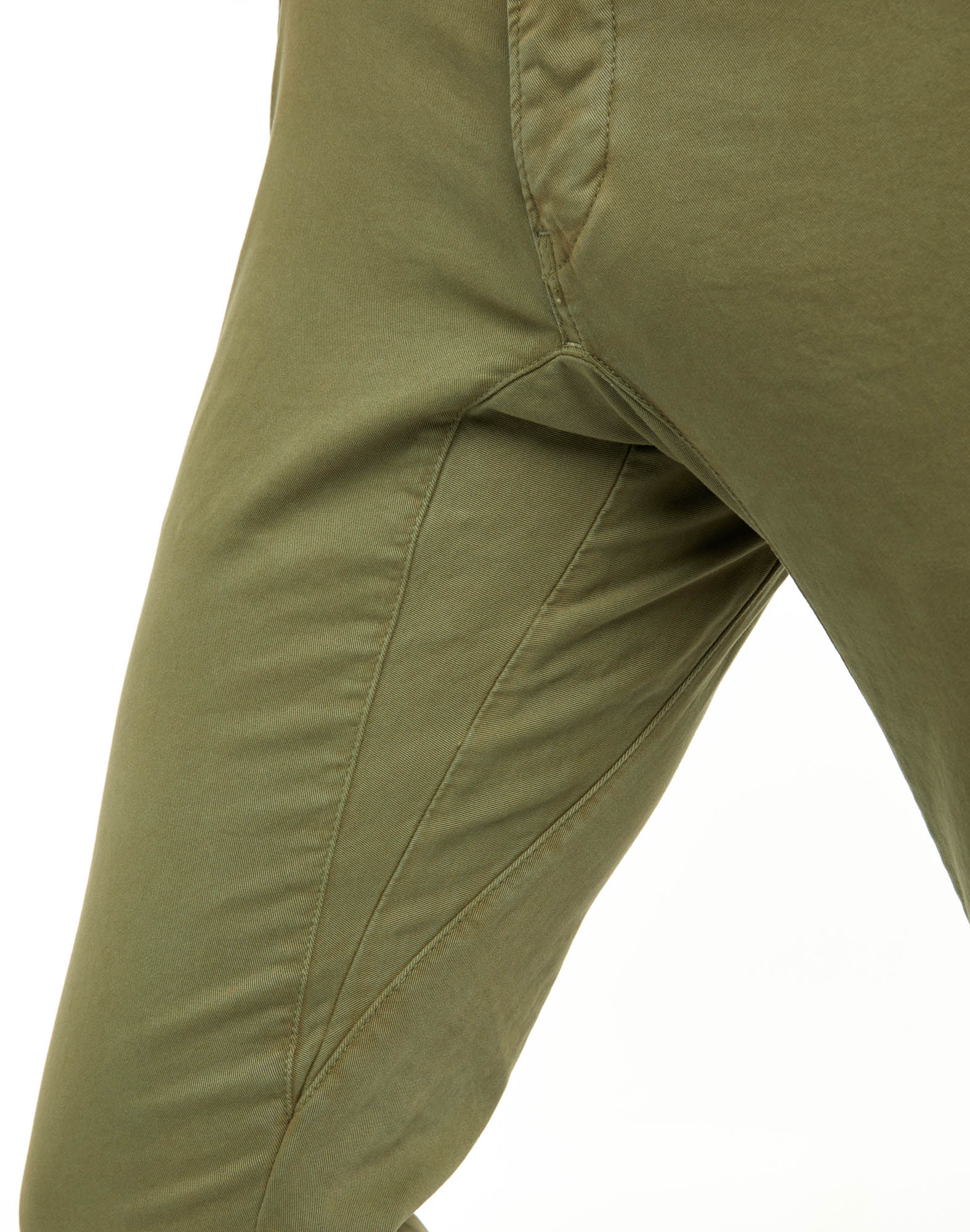 pantalon chino verdi PULLIN en coton