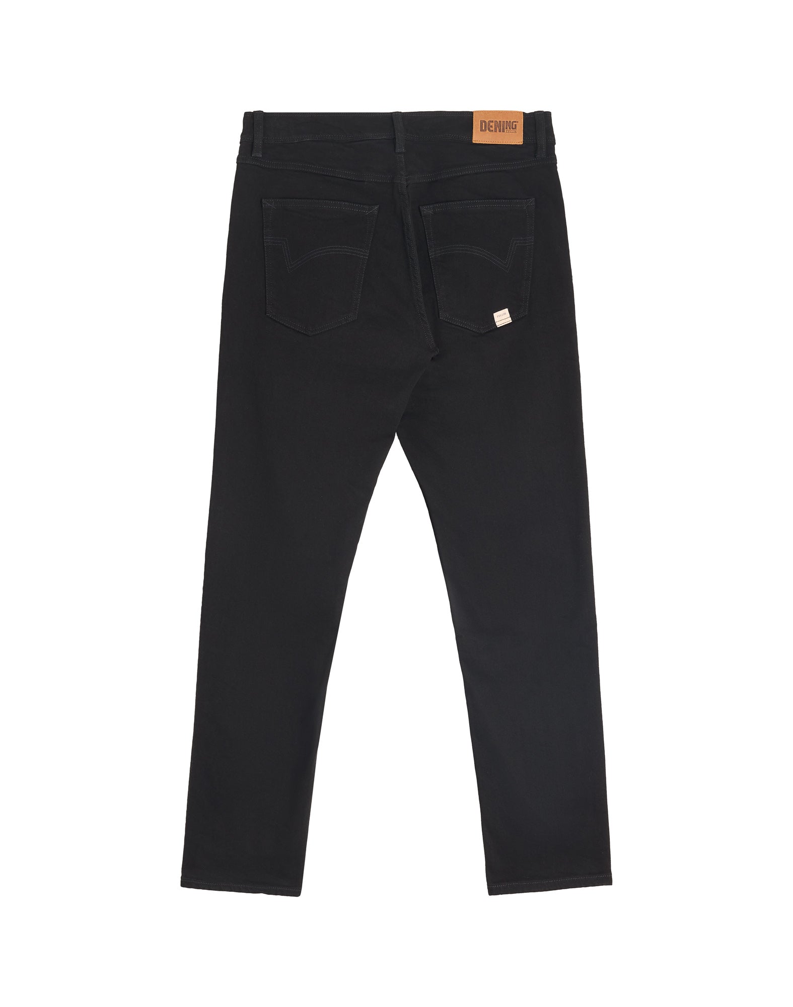 pantalon regular black PULLIN en coton