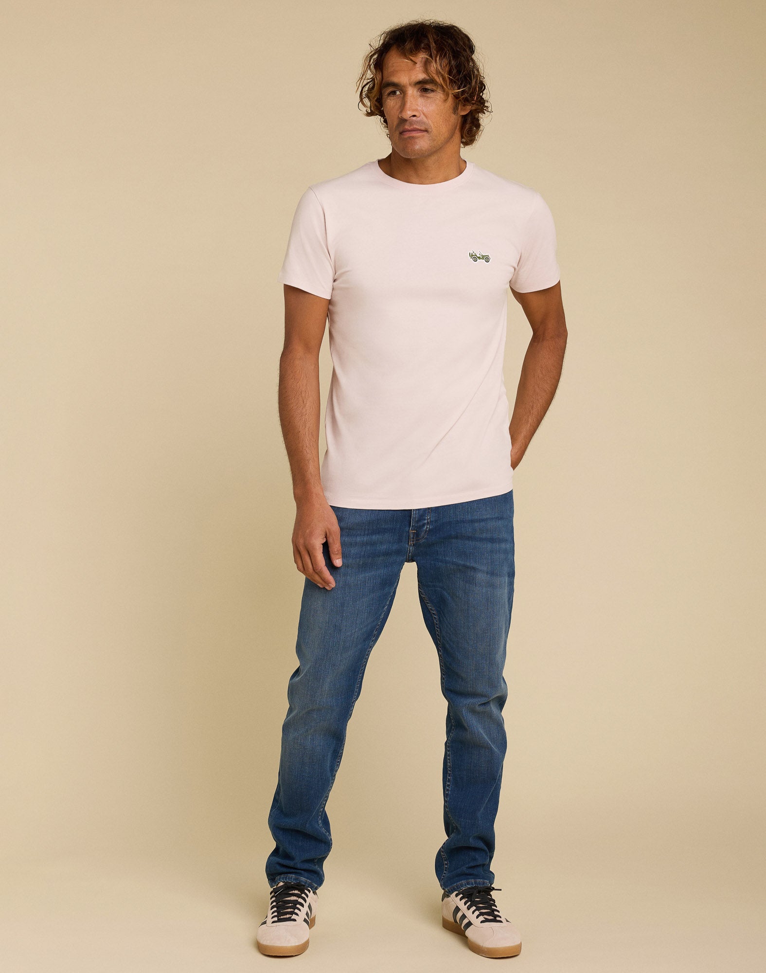 pantalon regular fade PULLIN en coton