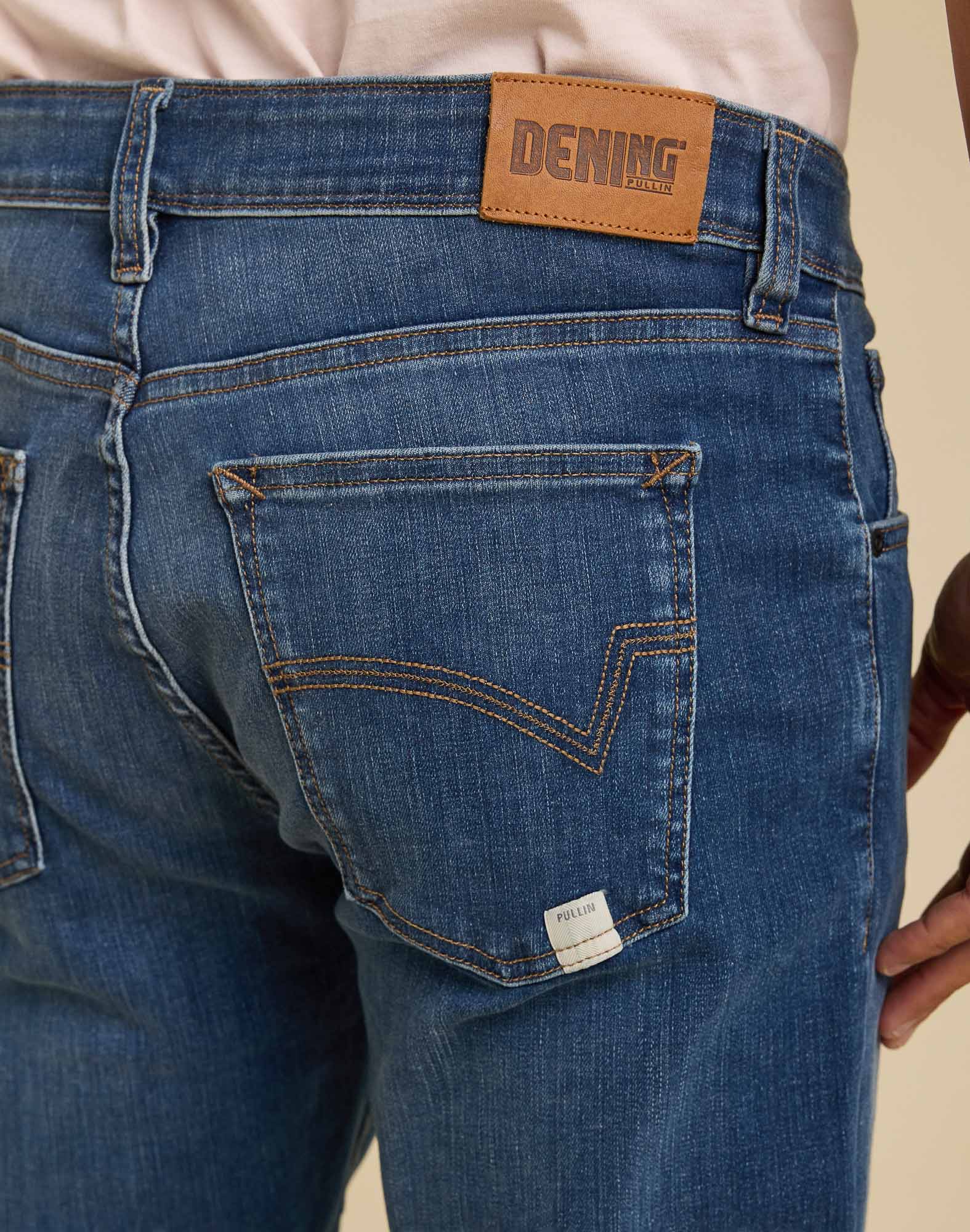 pantalon regular fade PULLIN en coton