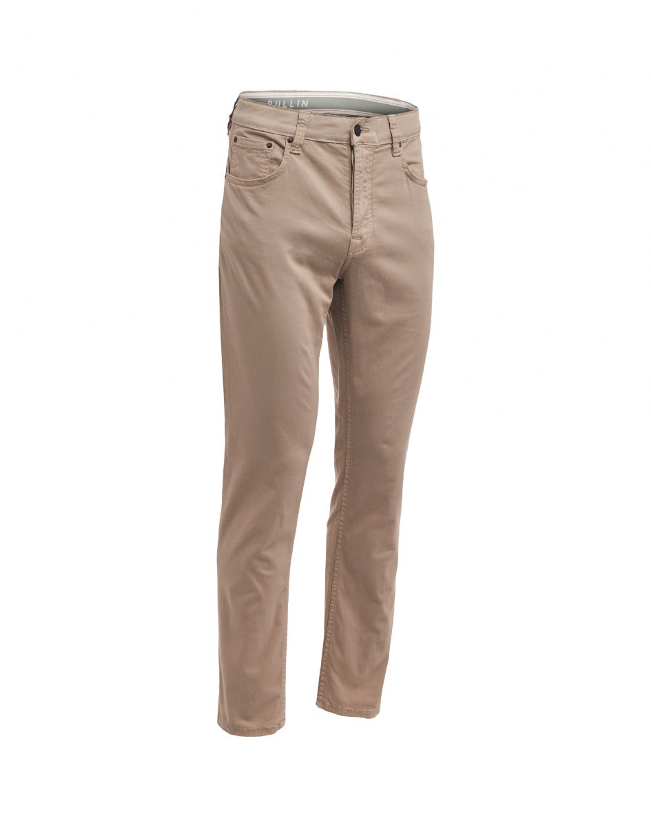 pantalon regular nature PULLIN en coton