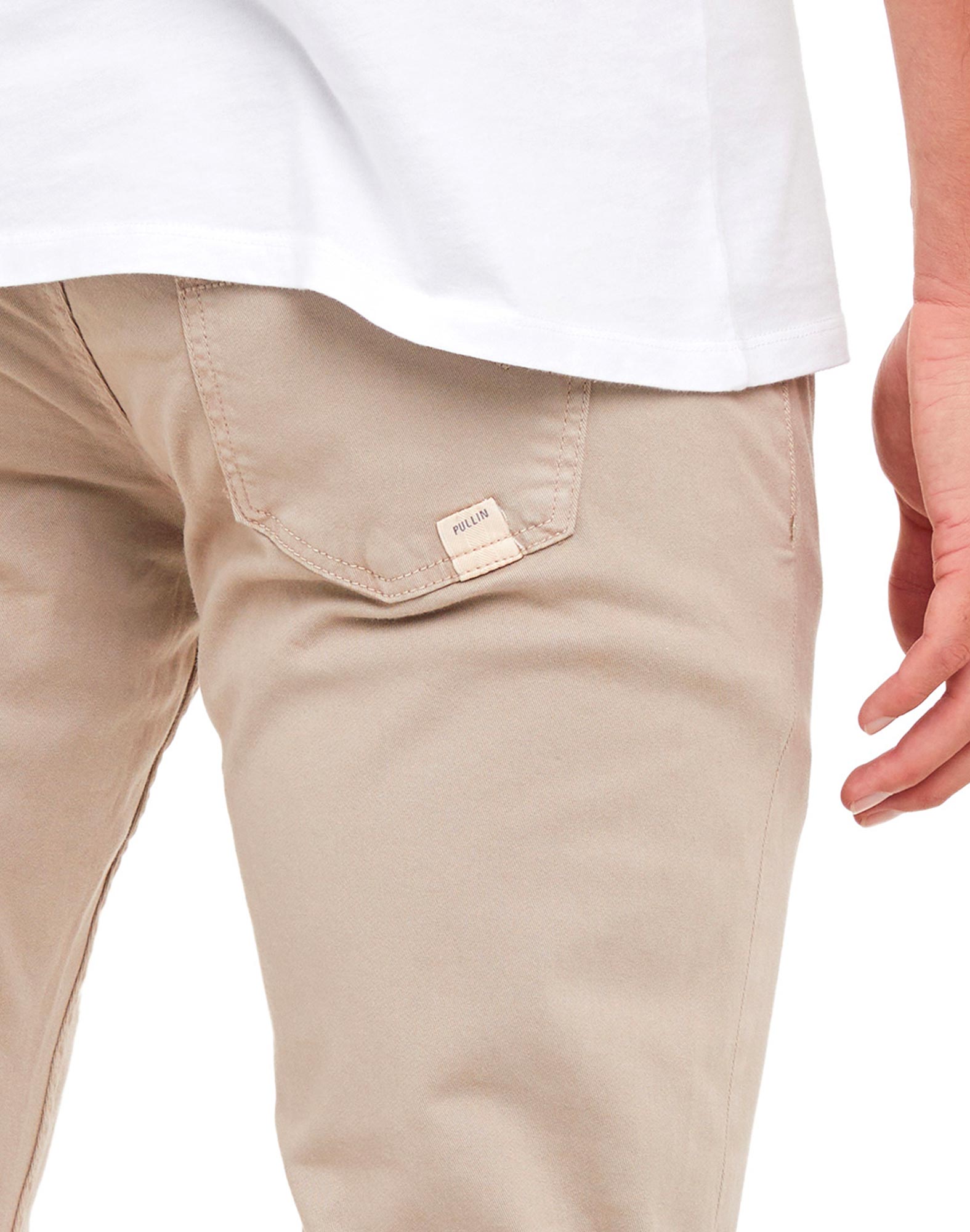 pantalon regular nature PULLIN en coton