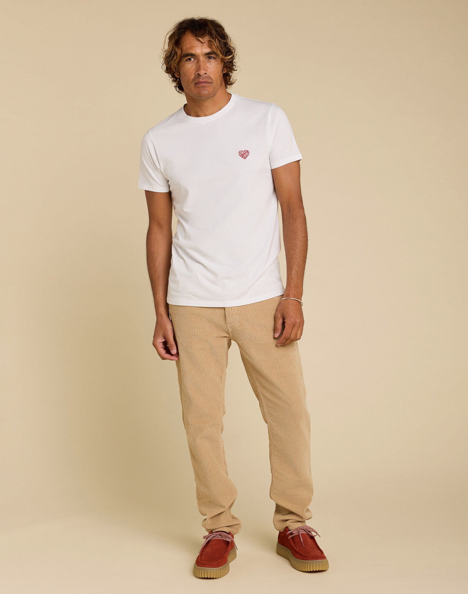 pantalon regular roybiscott PULLIN en coton