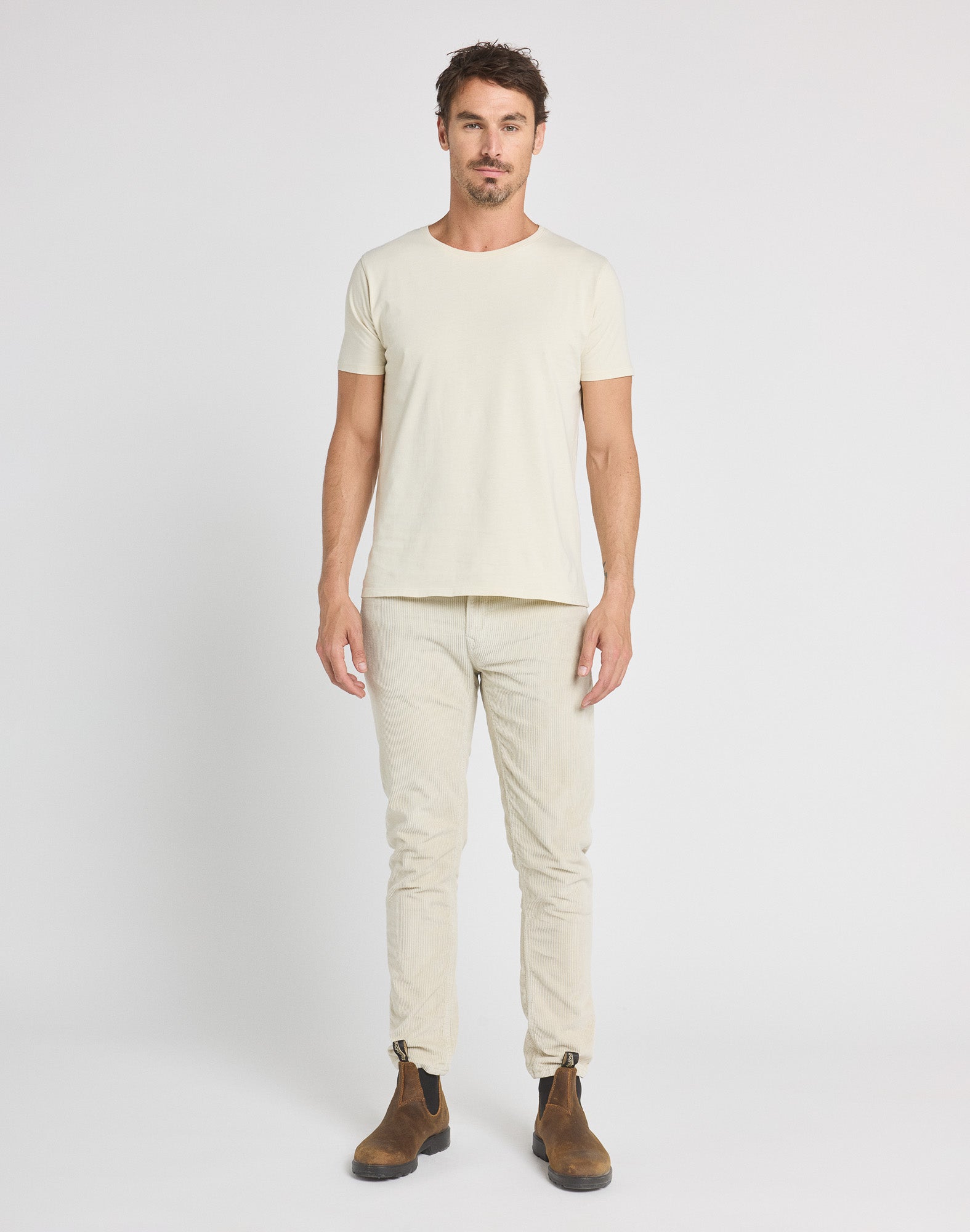 dening classic corduroy bonewhite PULLIN