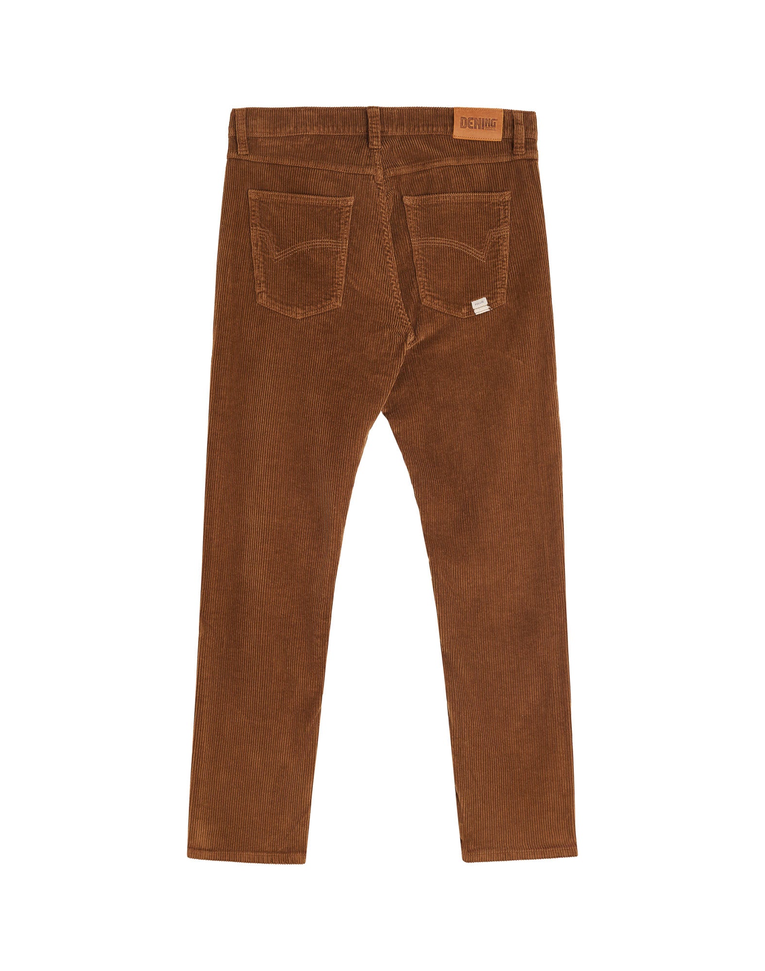 pantalon regular choco PULLIN en coton