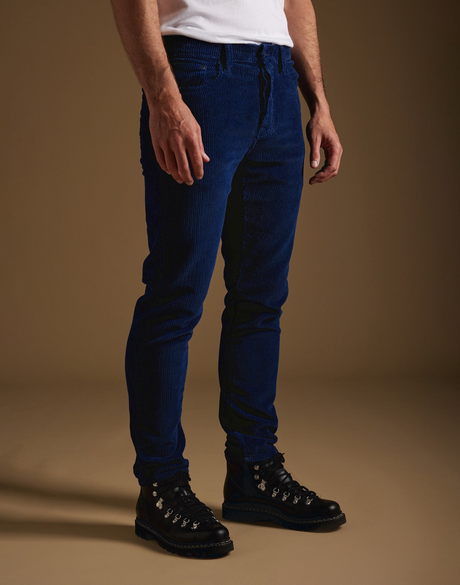 pantalon regular roygtblue PULLIN en coton