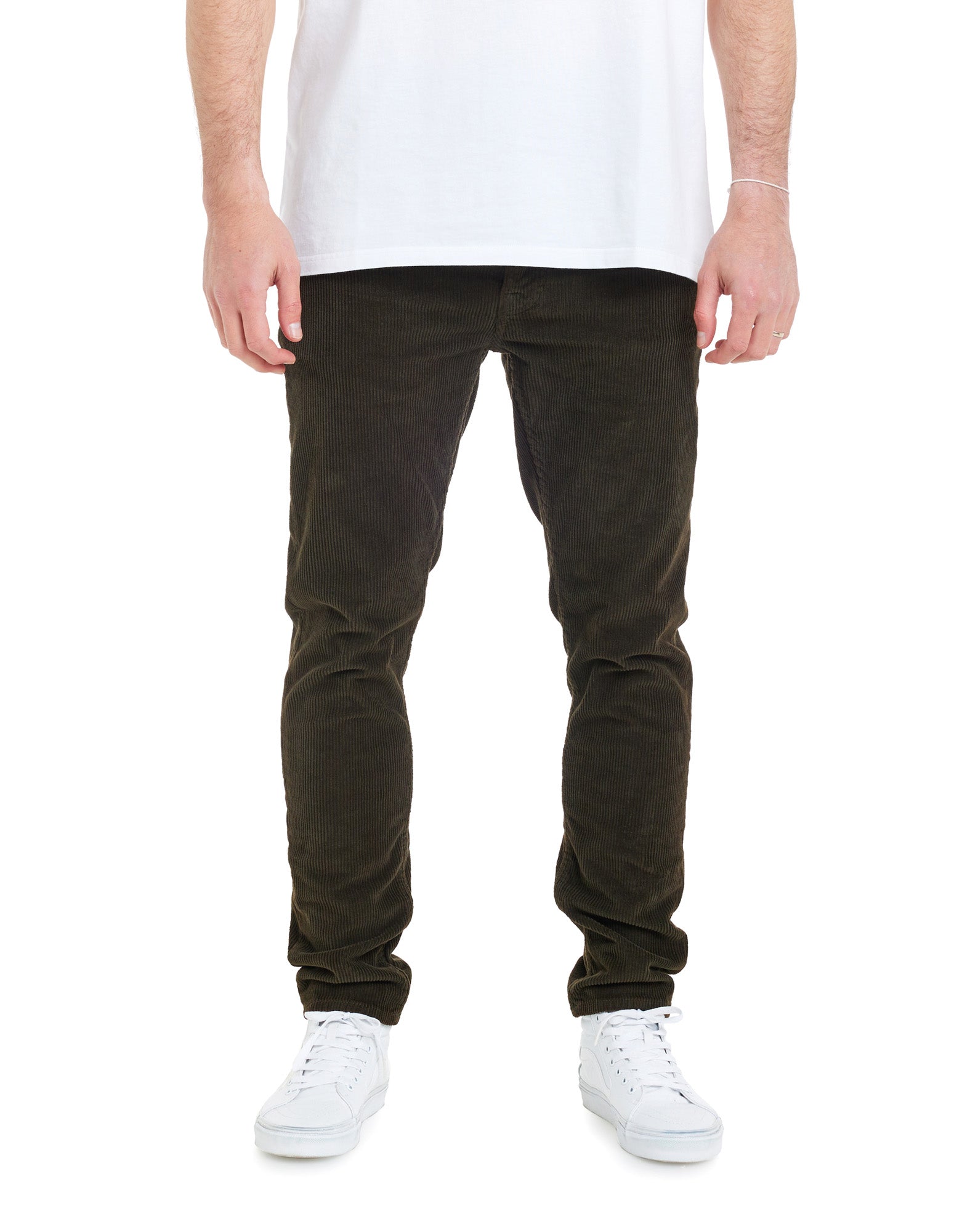 pantalon regular khaki PULLIN en coton