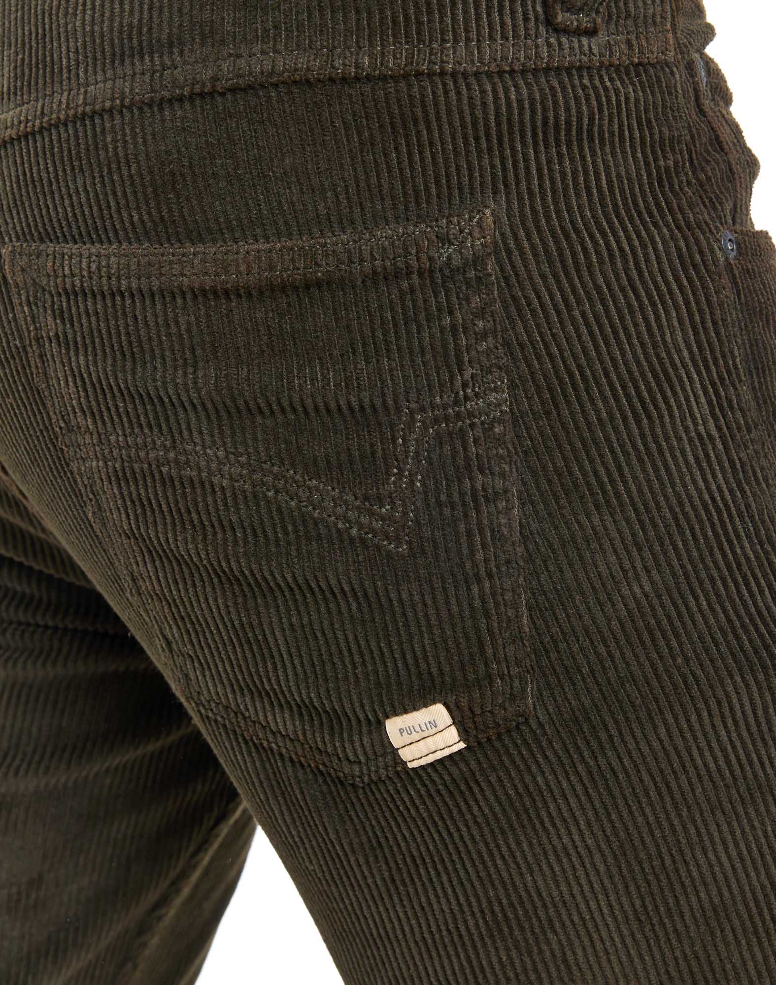 pantalon regular khaki PULLIN en coton