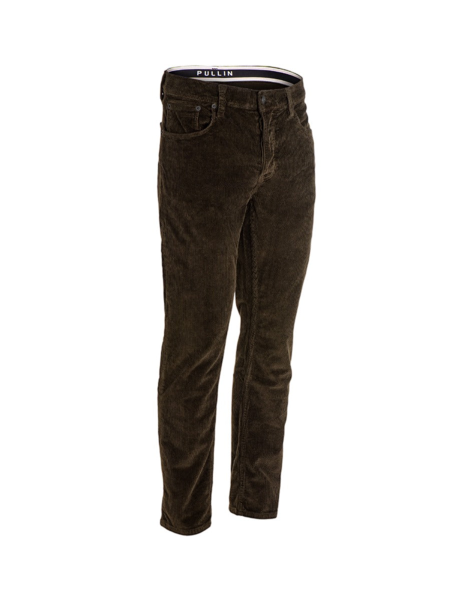 pantalon regular khaki PULLIN en coton