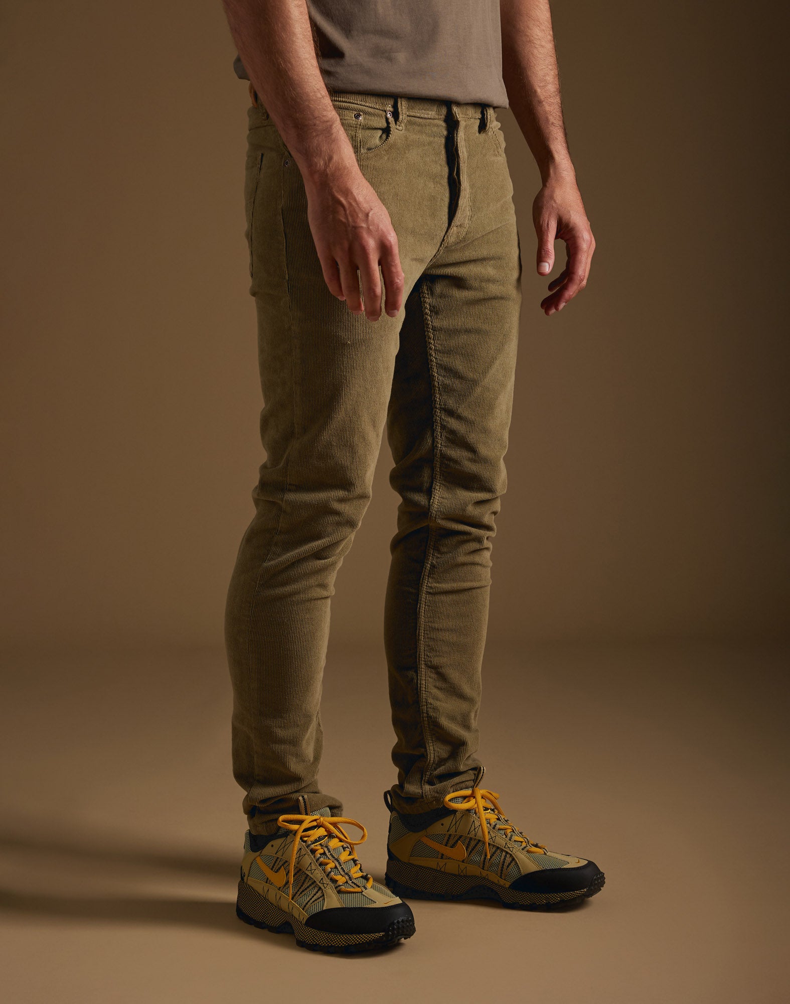 pantalon regular land PULLIN en coton