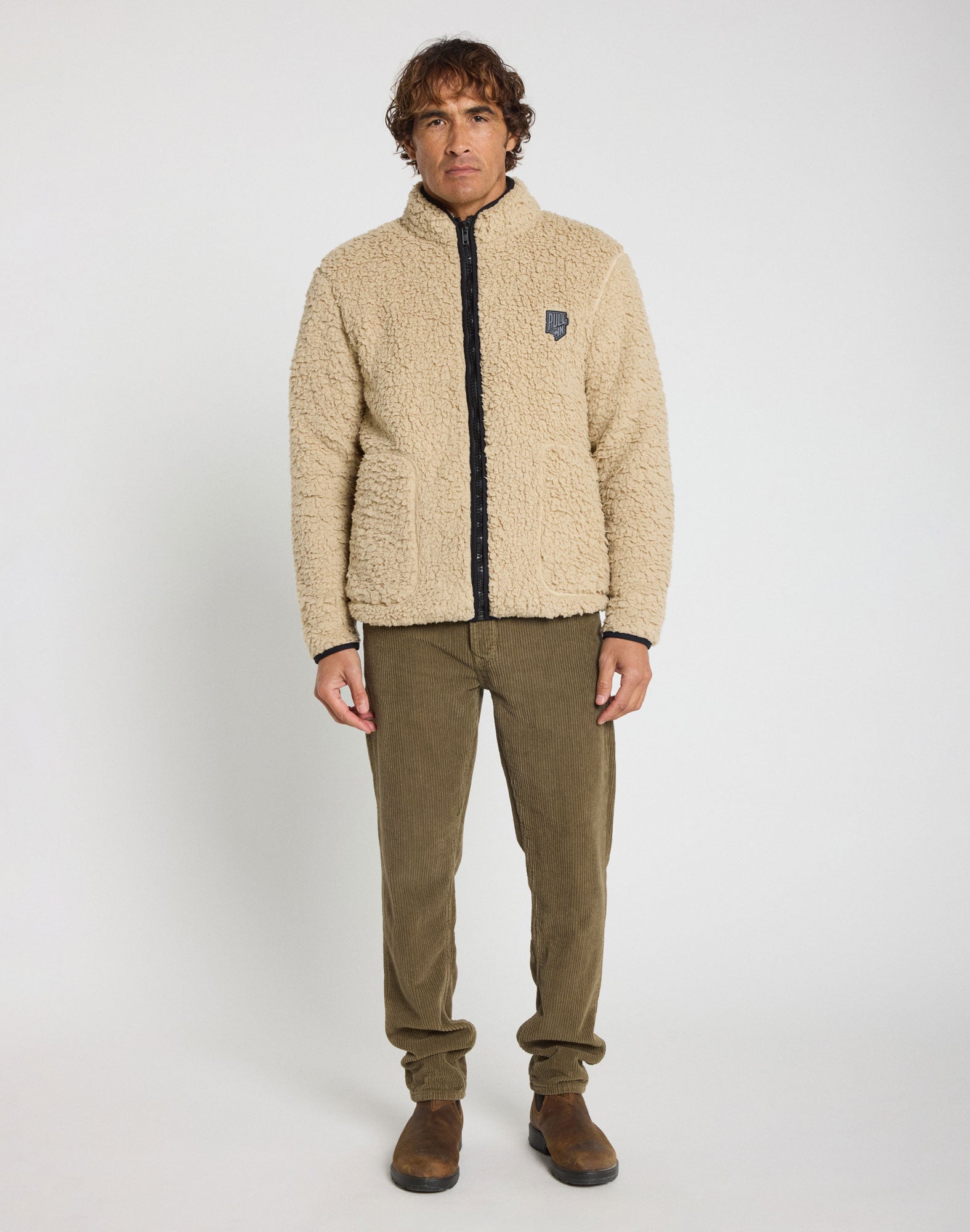 pantalon regular otter PULLIN en coton