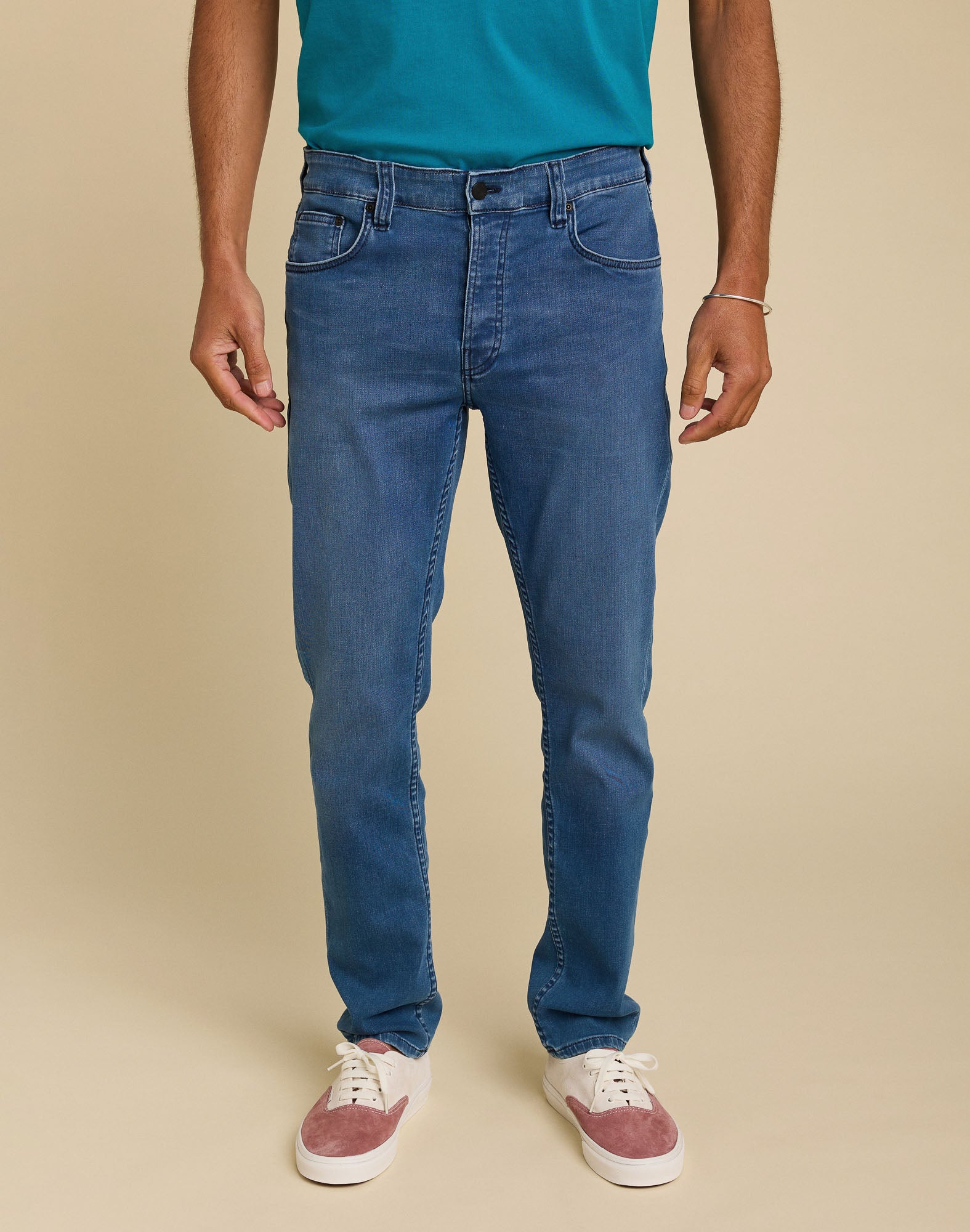 pantalon regular seaside PULLIN en coton