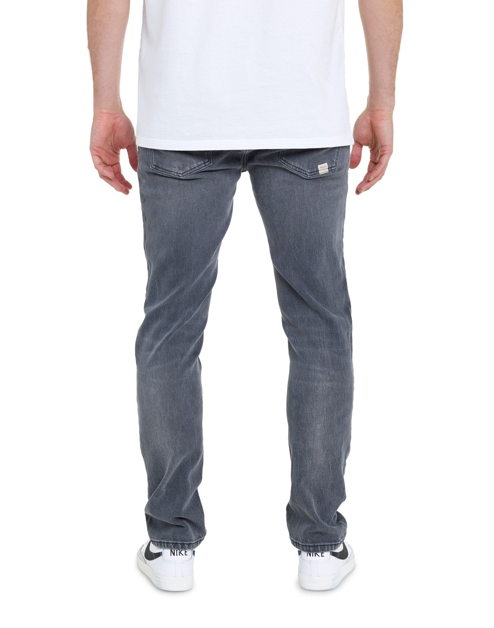 pantalon regular stonegrey PULLIN en coton