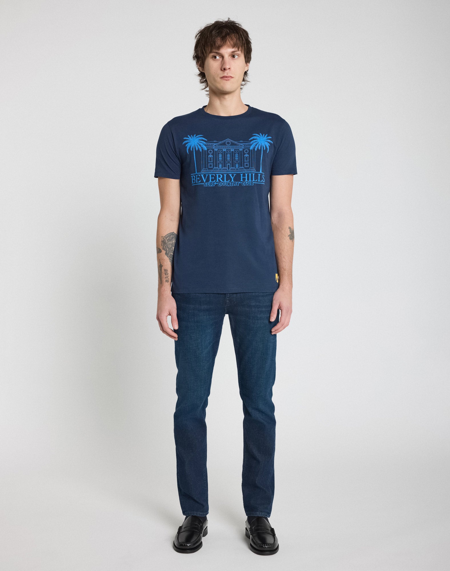 pantalon regular wheel PULLIN en coton