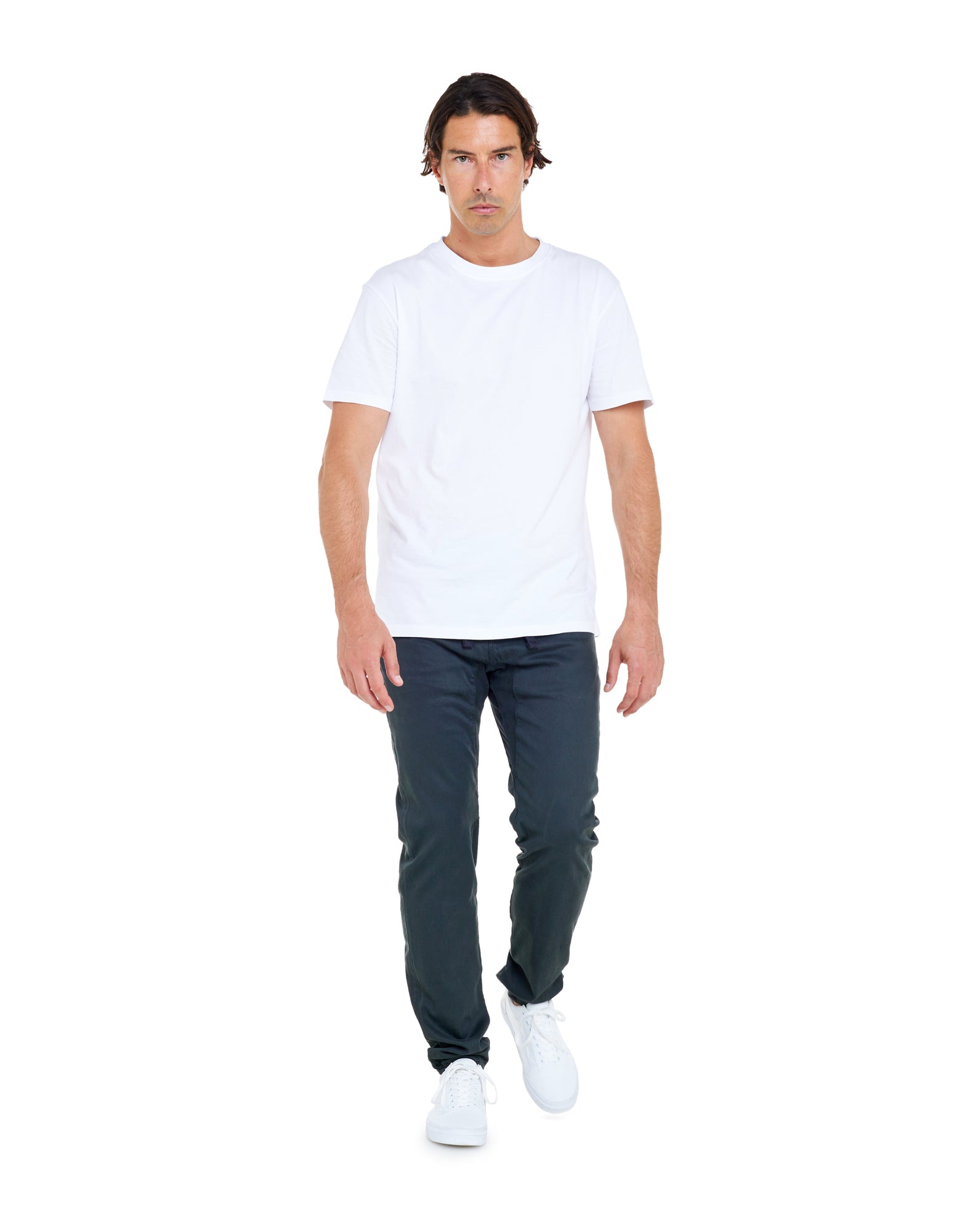 pantalon tapered deepforest PULLIN en coton