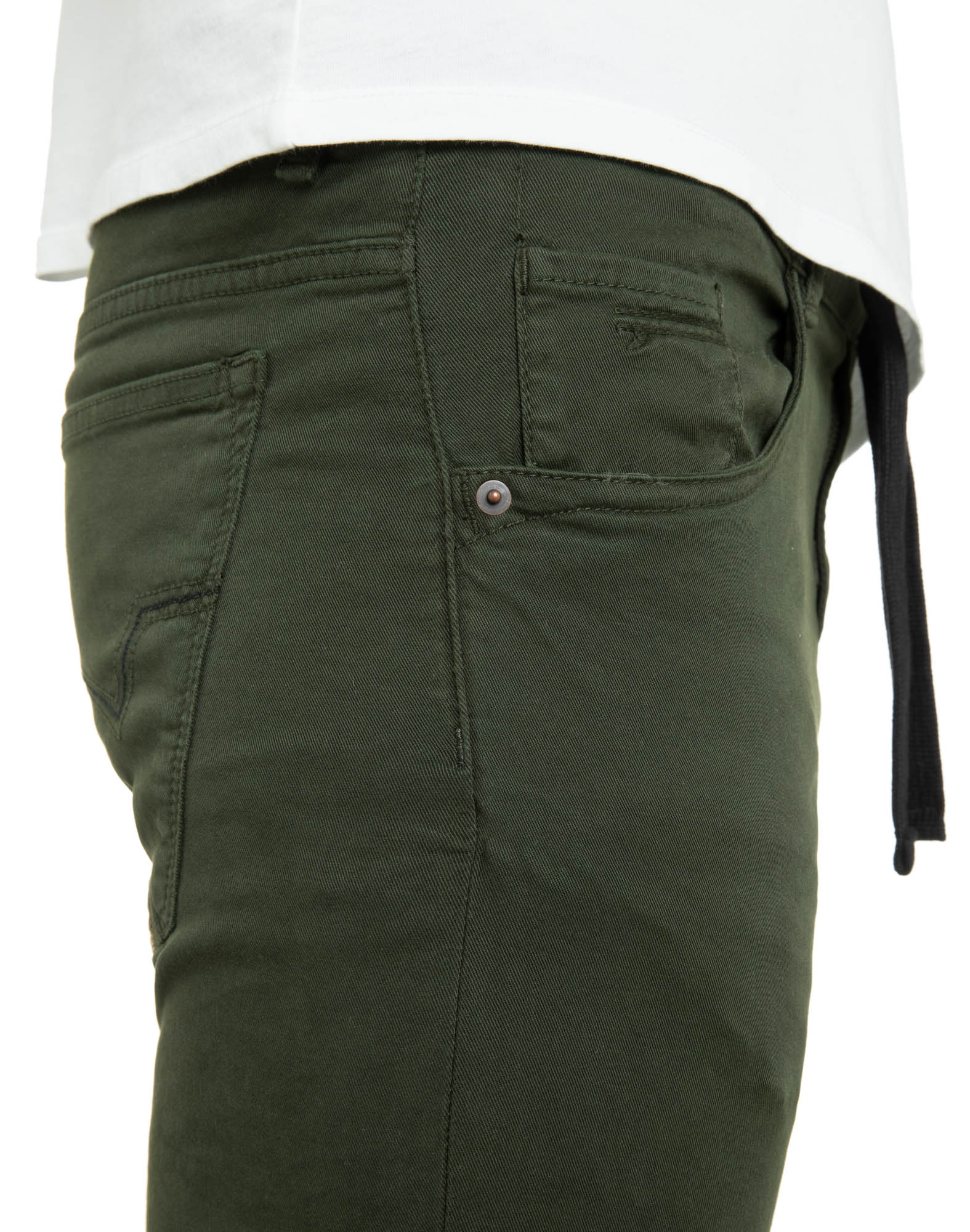 pantalon tapered forest PULLIN en coton