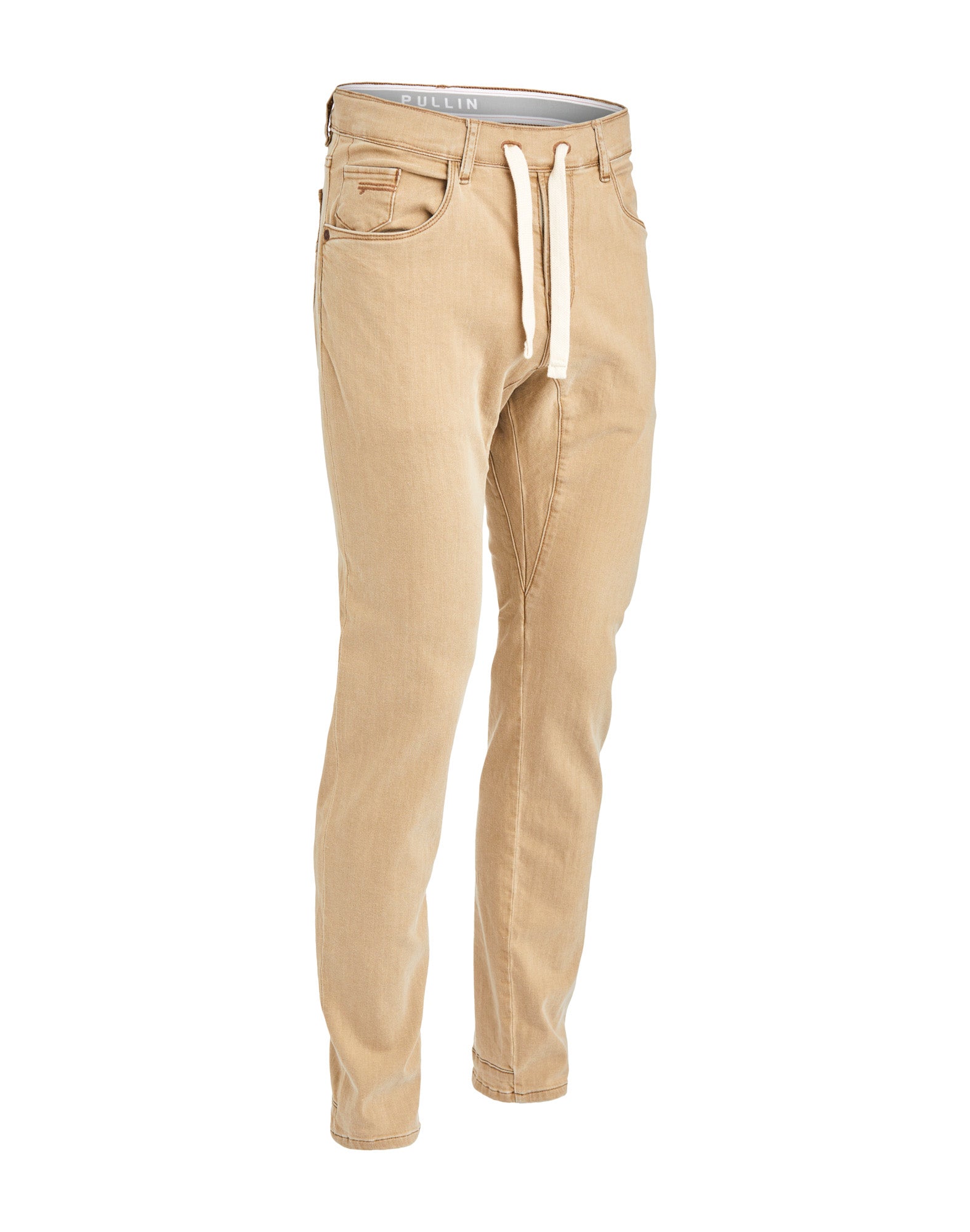 pantalon tapered john PULLIN en coton