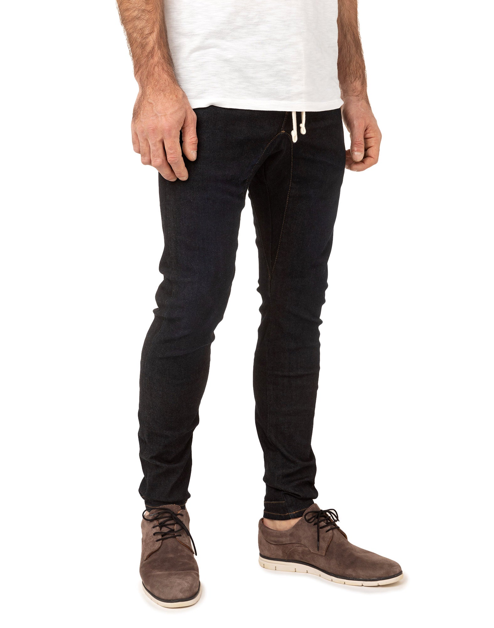 pantalon tapered raw PULLIN en coton