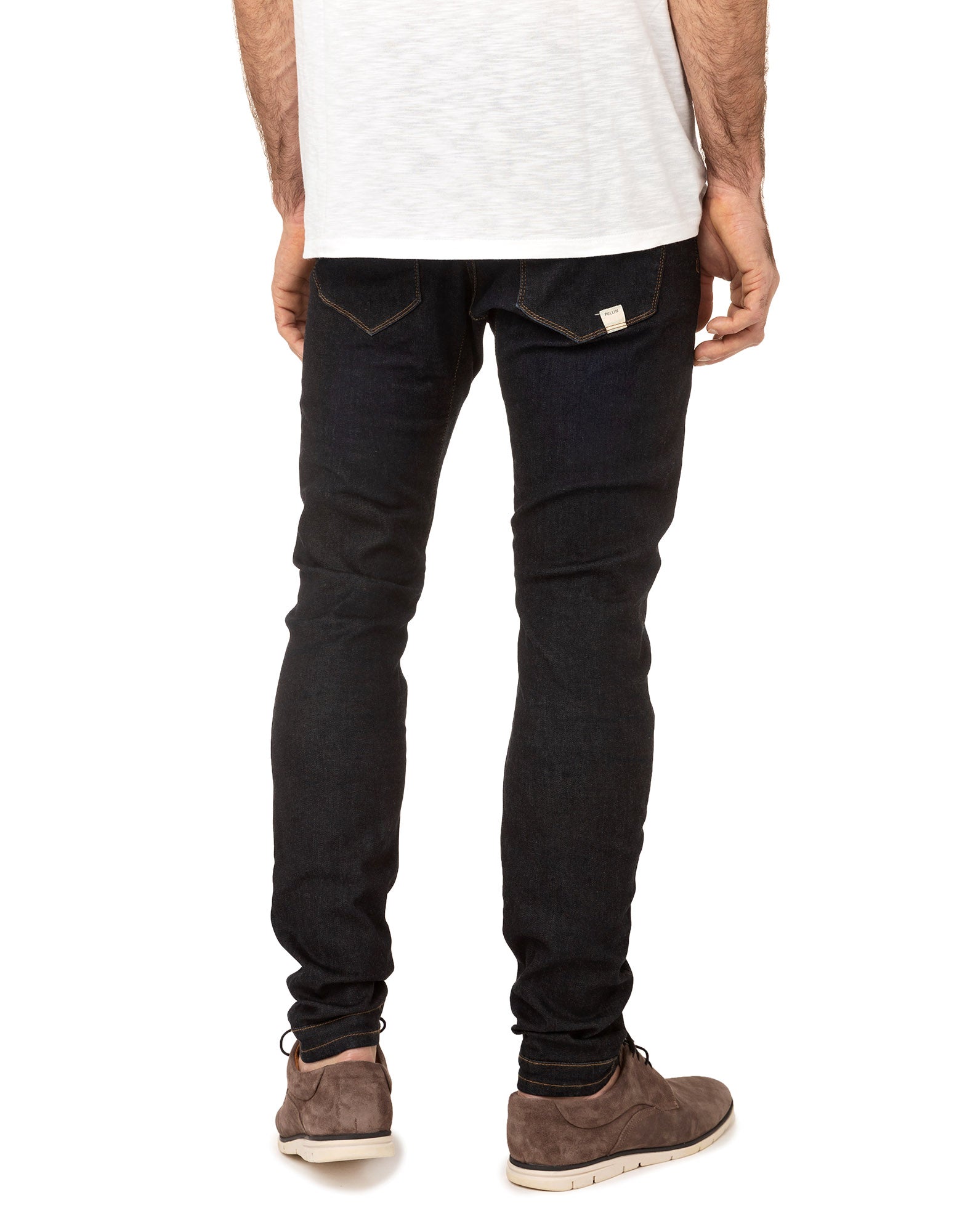 pantalon tapered raw PULLIN en coton