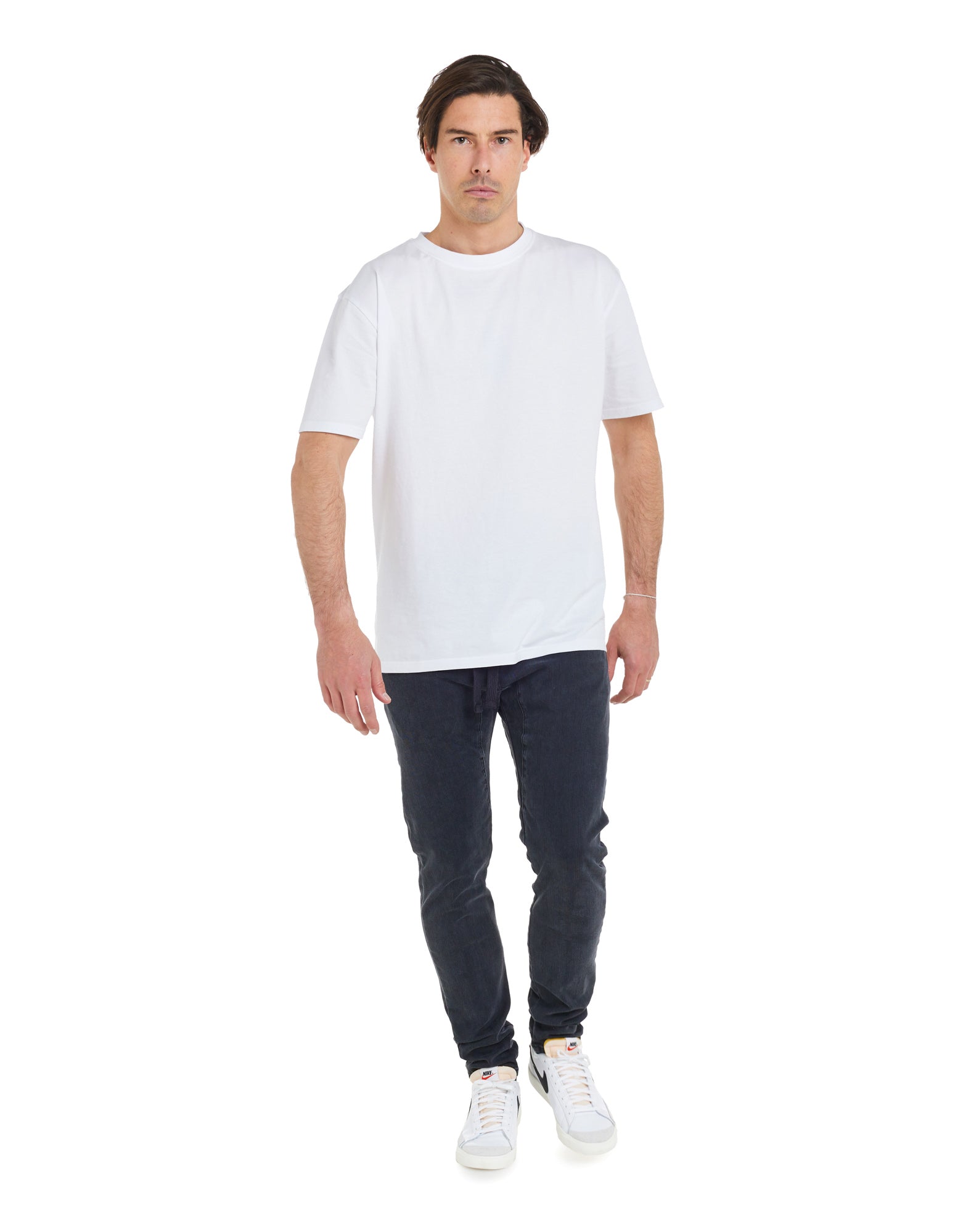 pantalon tapered smoked PULLIN en coton