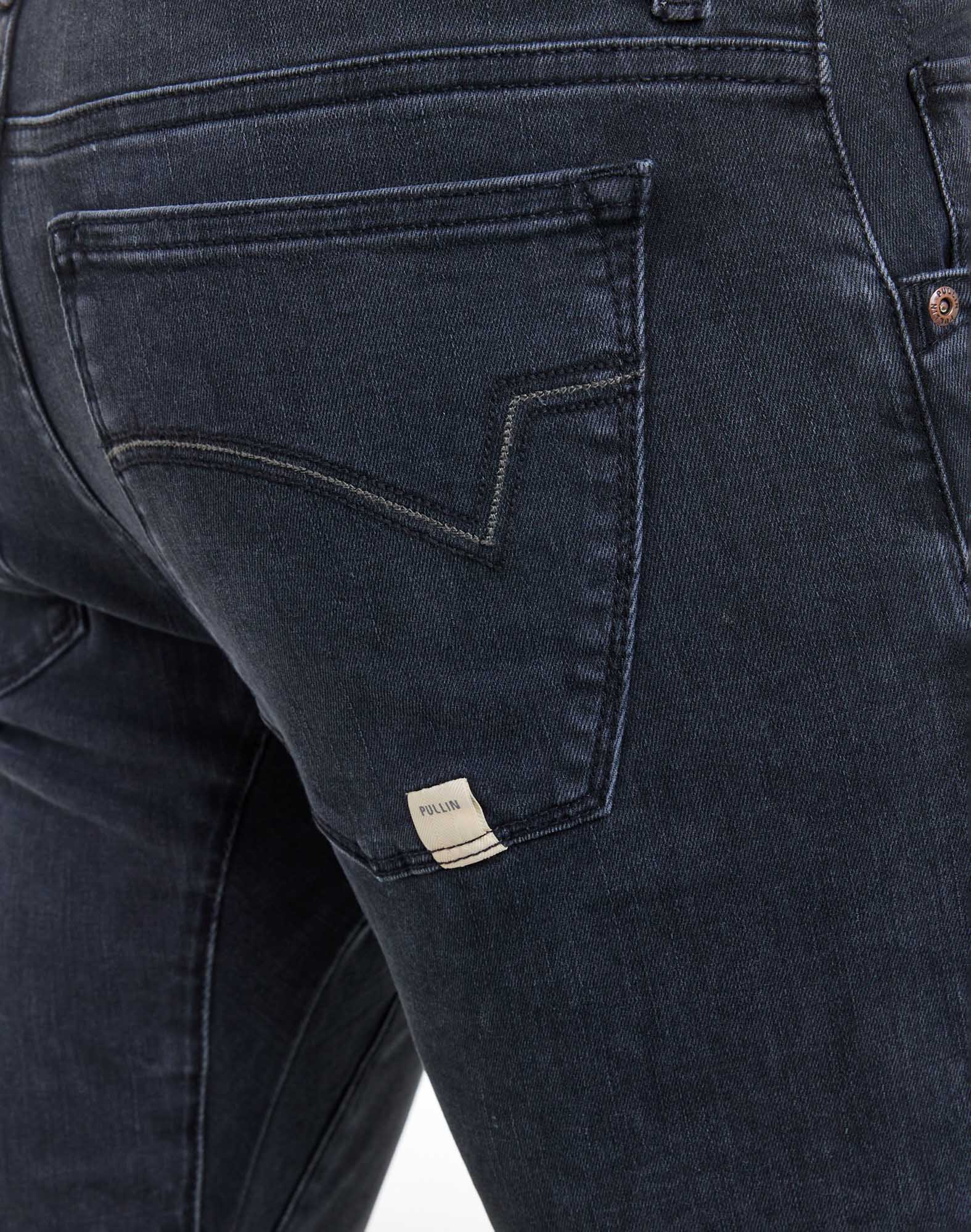 pantalon tapered smoked PULLIN en coton