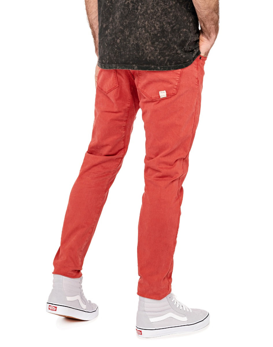 pantalon tapered tandori PULLIN en coton